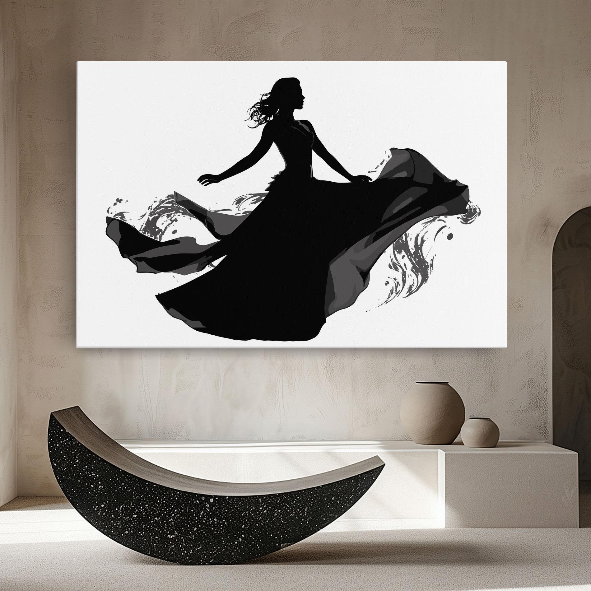 Vászonkép Dress Jump mockup 8
