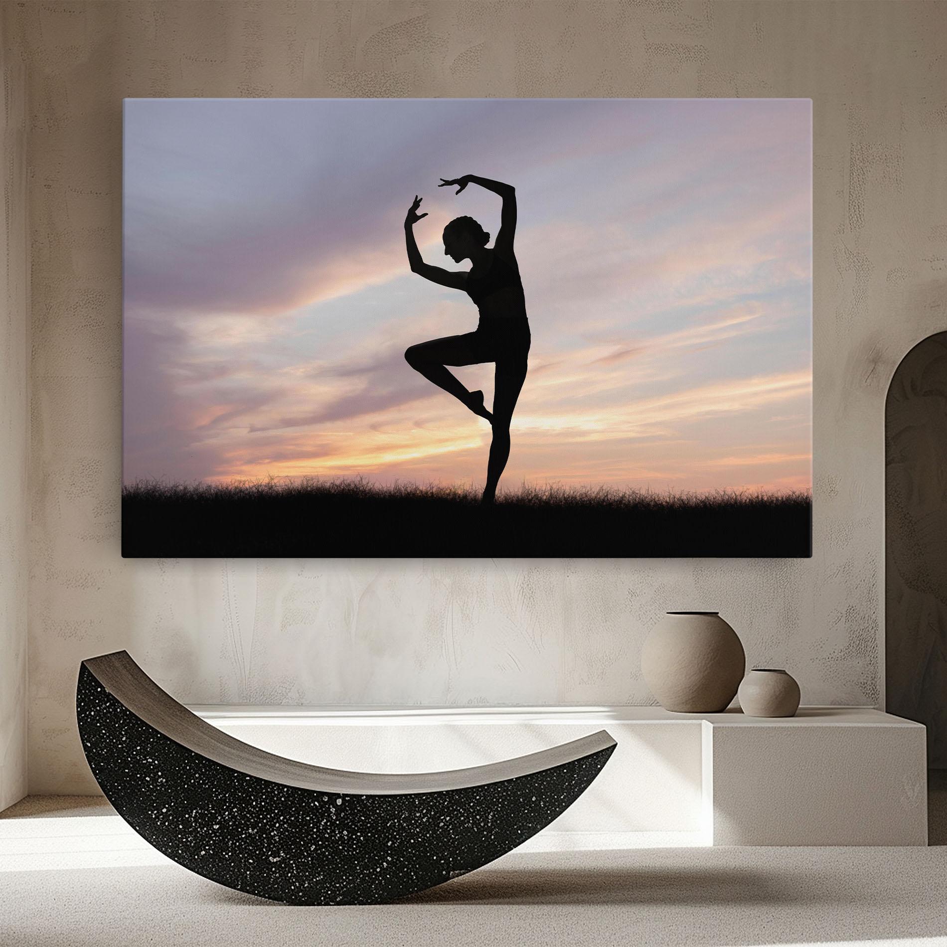 Vászonkép Purple Sky Posing mockup 8