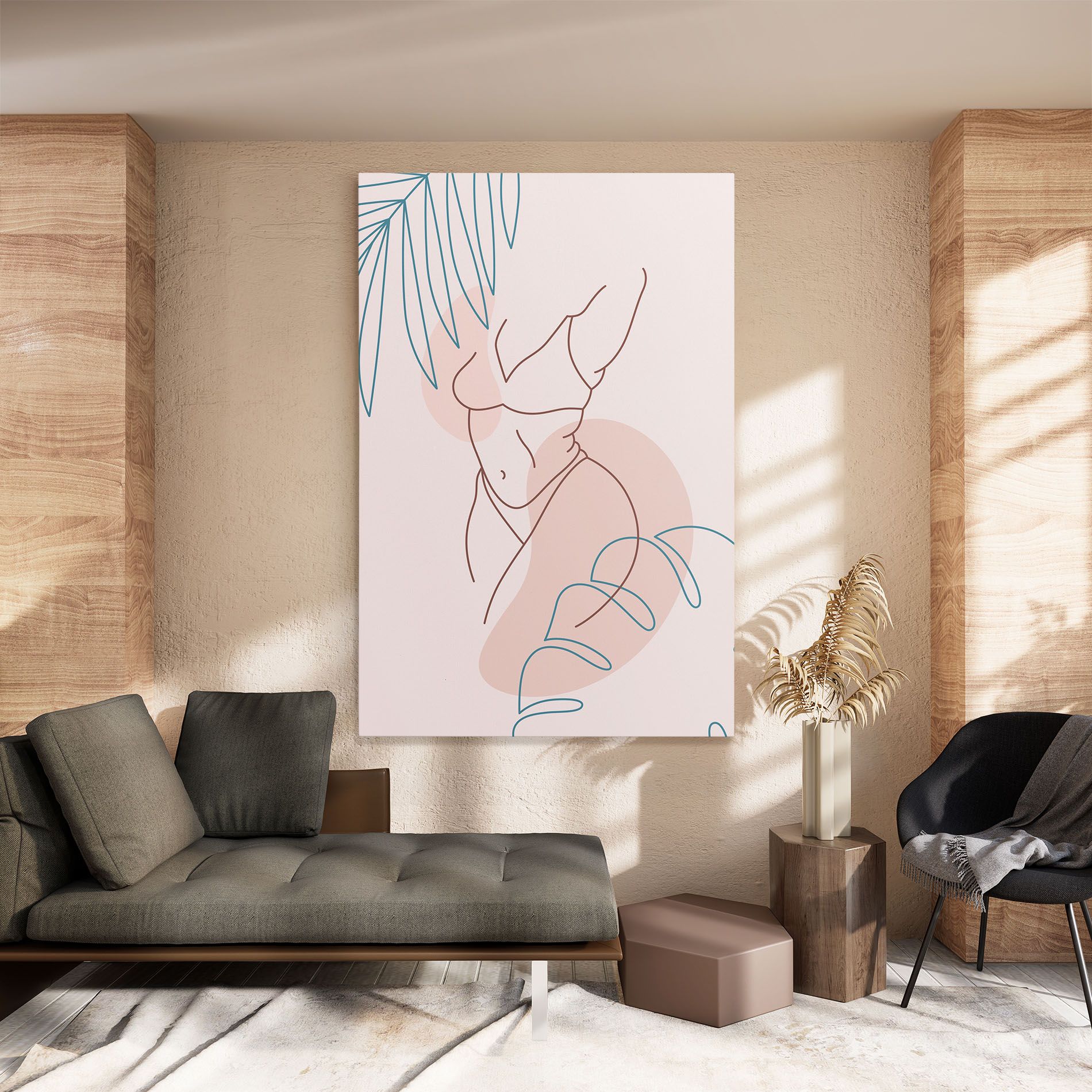 Body Line Leaf mockup 8