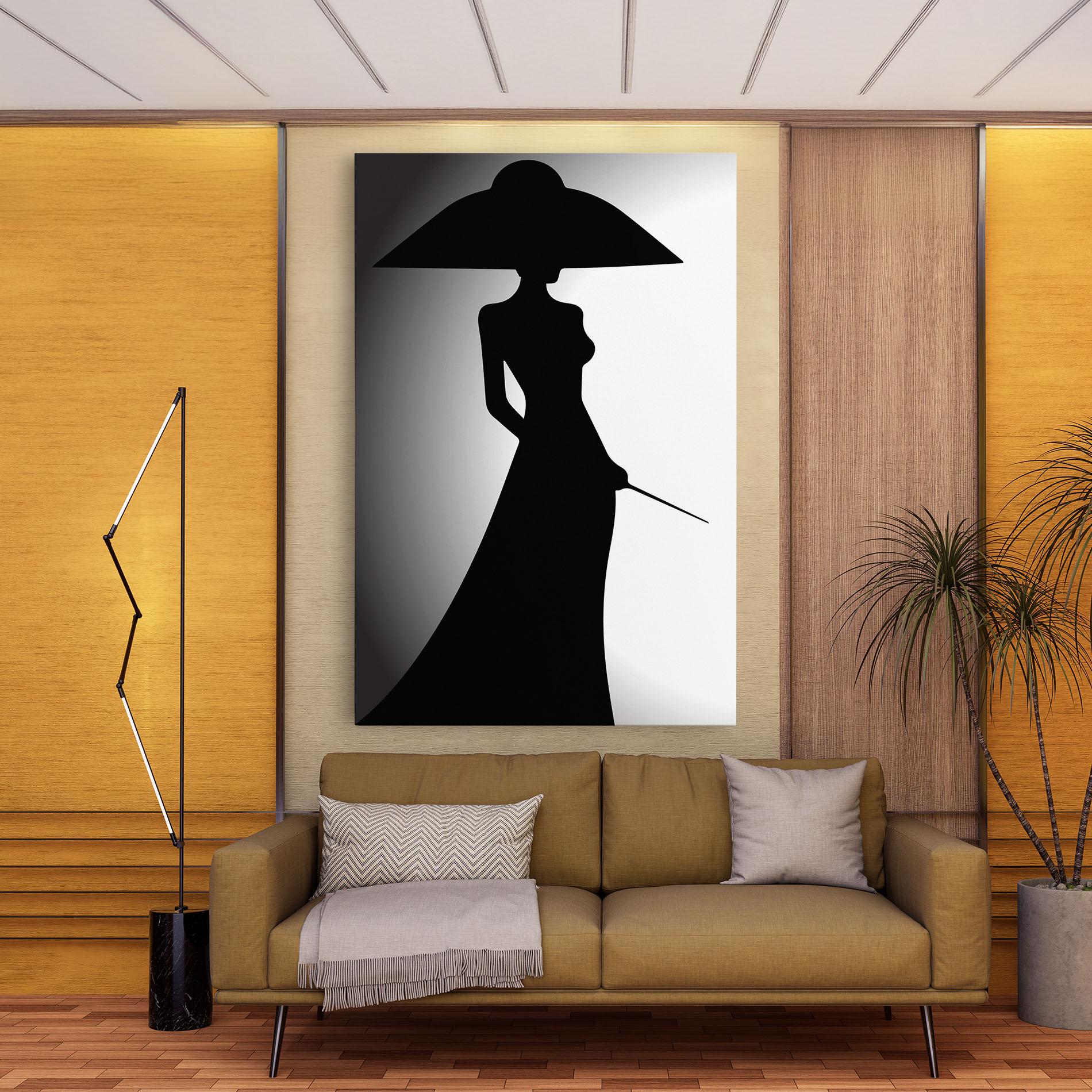 Vászonkép Big Hat Lady mockup 9