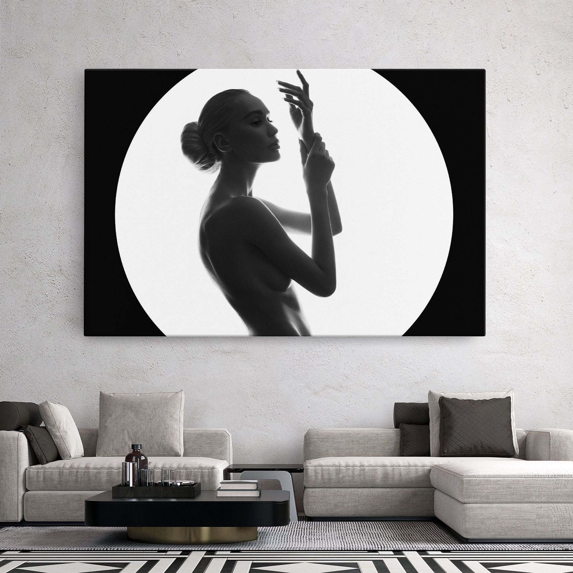 Circle Woman Body mockup 2