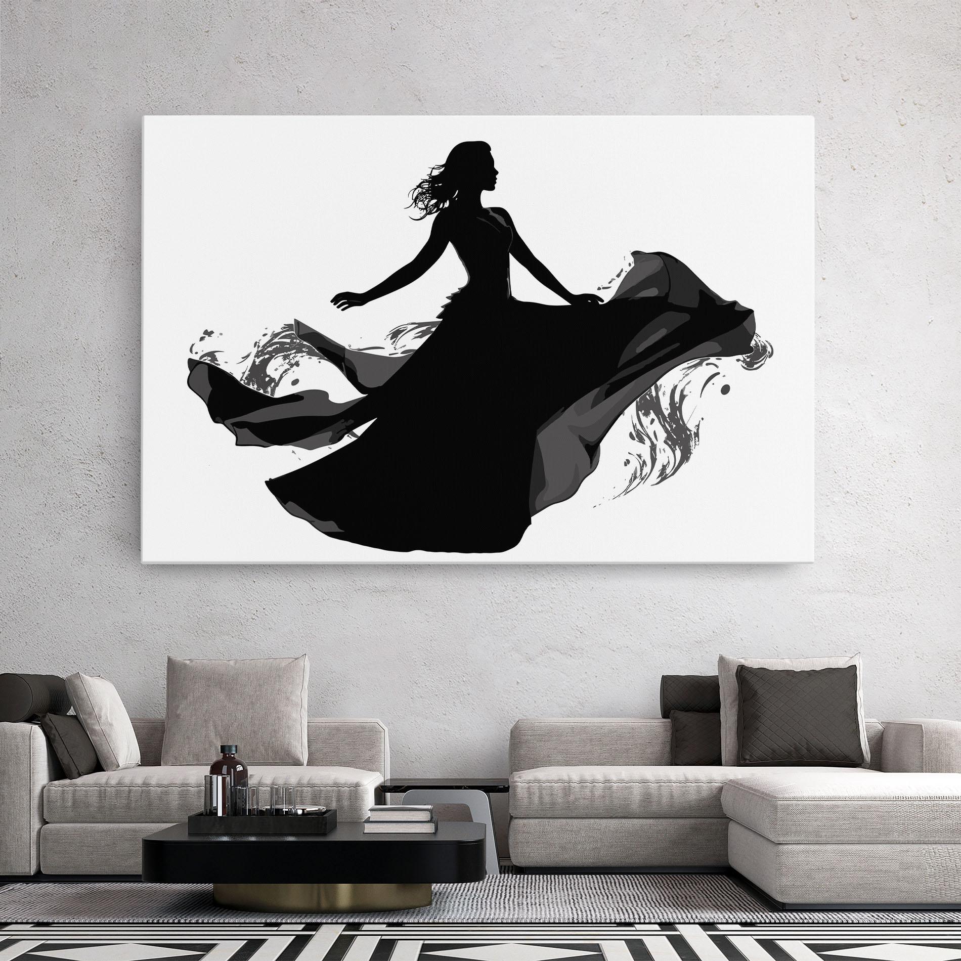Vászonkép Dress Jump mockup 2