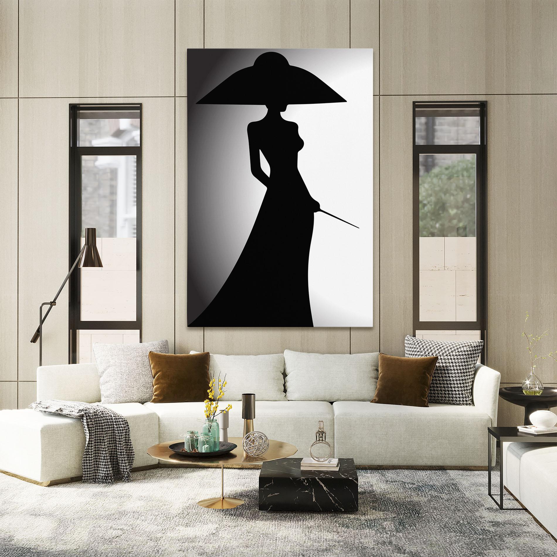 Vászonkép Big Hat Lady mockup 2