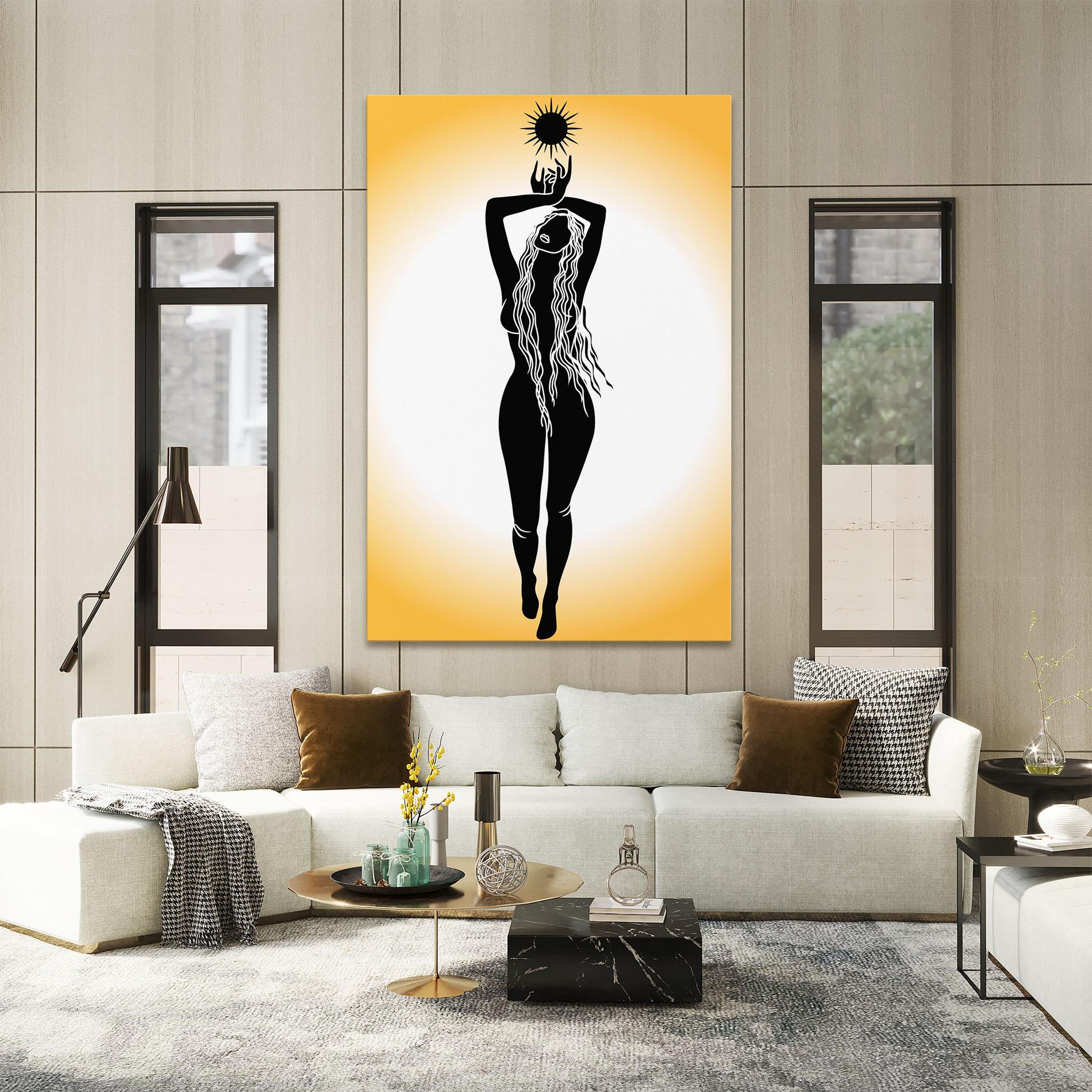 Vászonkép Mistic Woman mockup 2