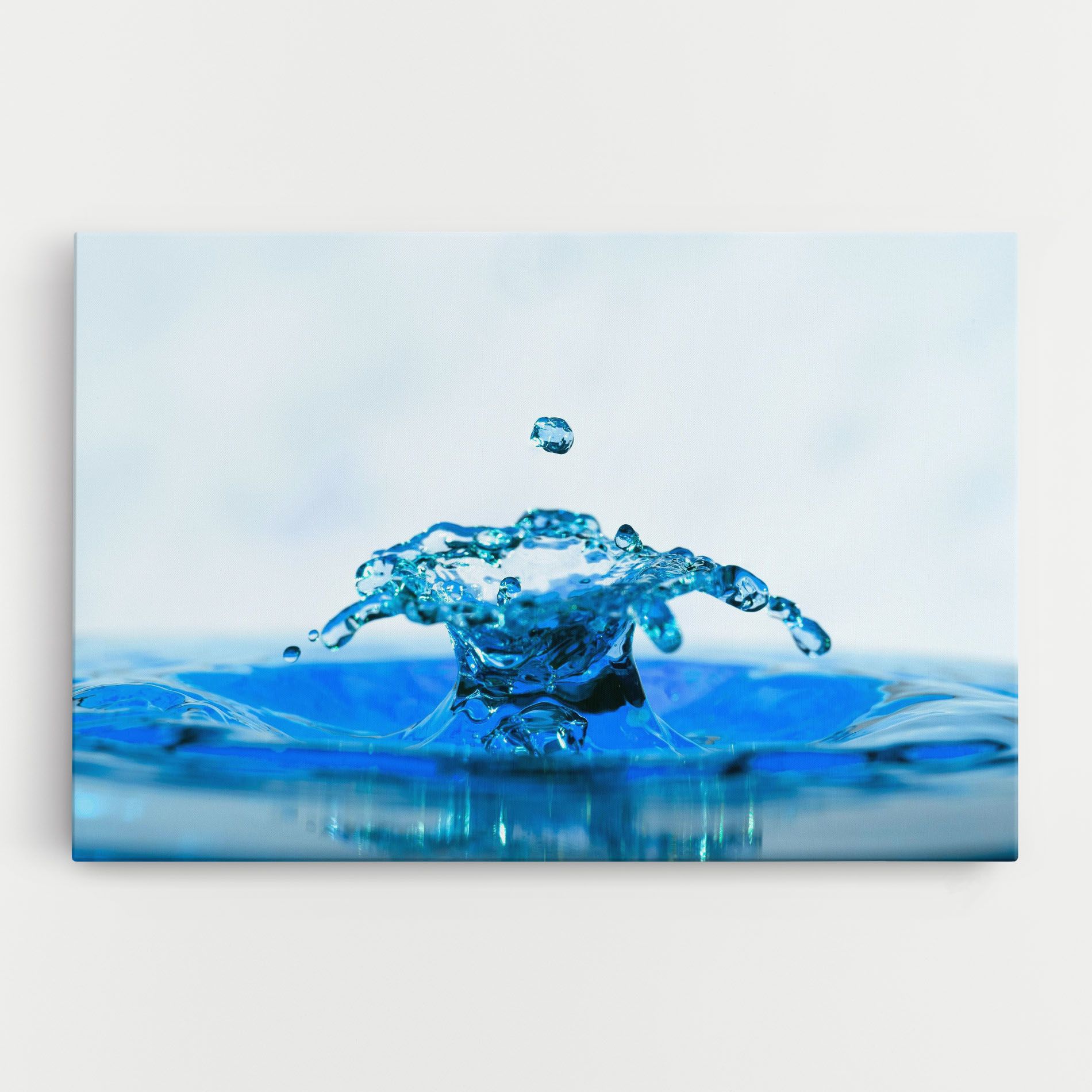 Blue Water Splash mockup 0