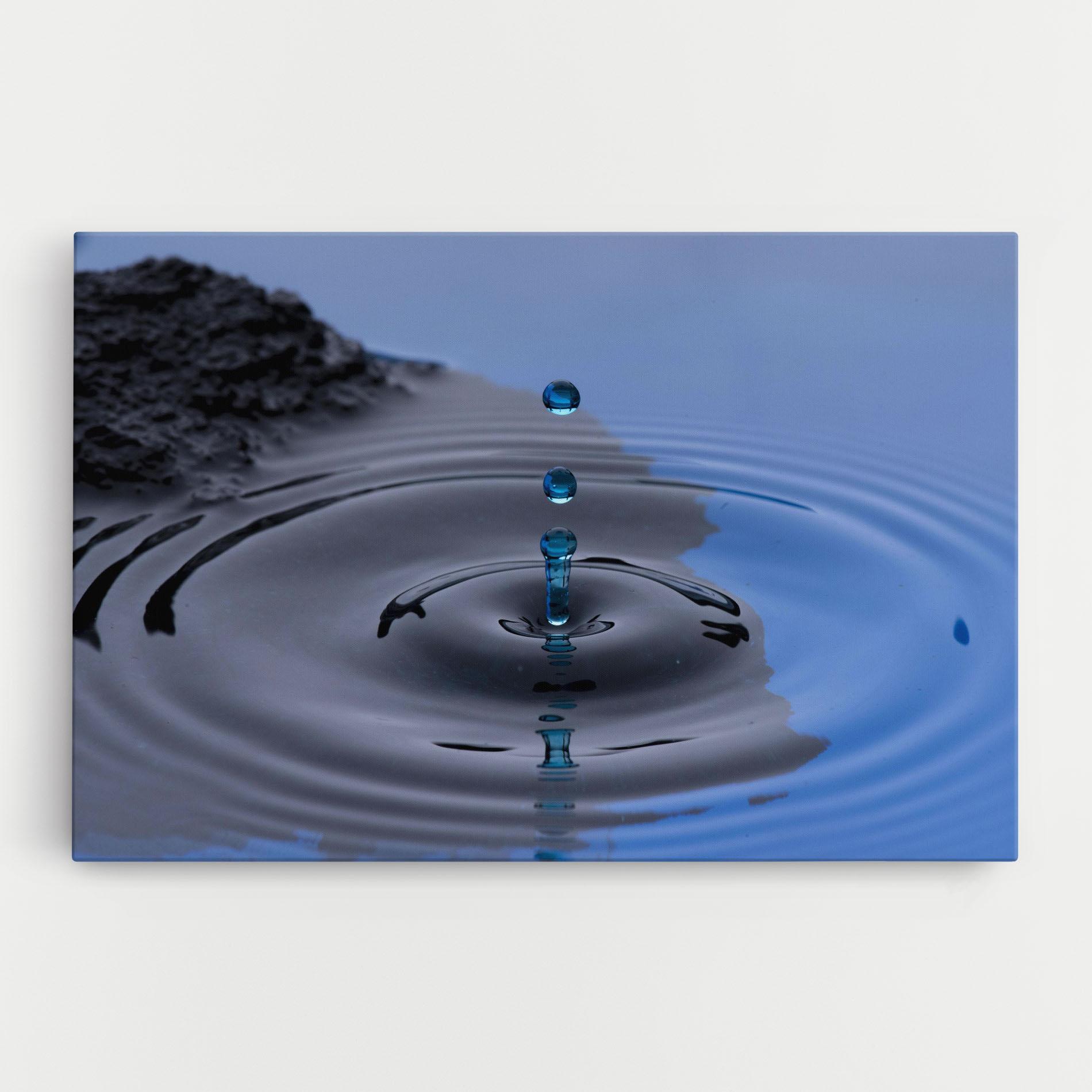 Vászonkép Frozen Drops mockup 0