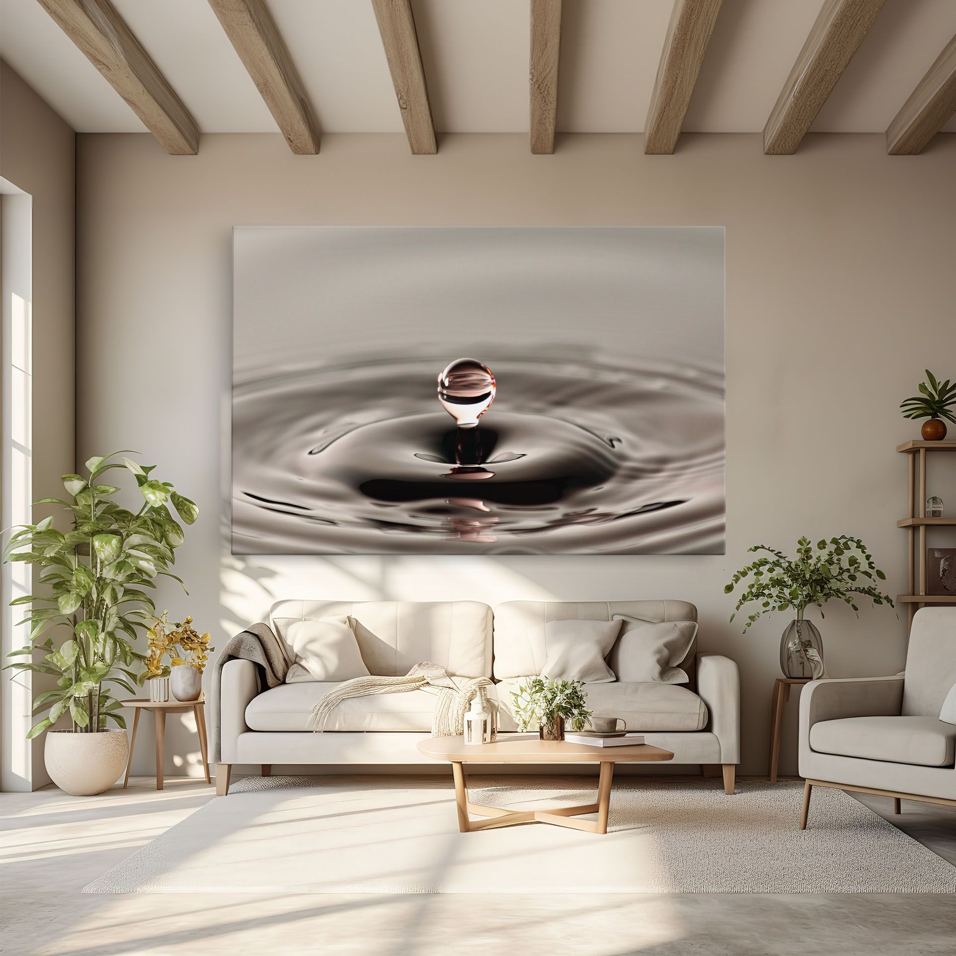 Close Red Water Drop mockup 6