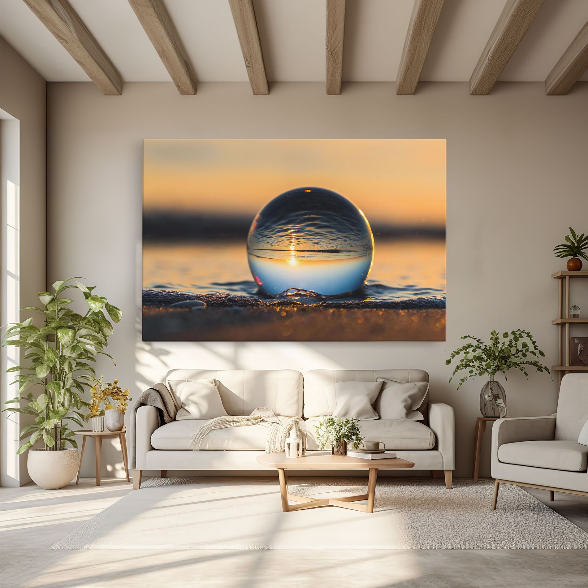 Water Bubble Reflecting mockup 6