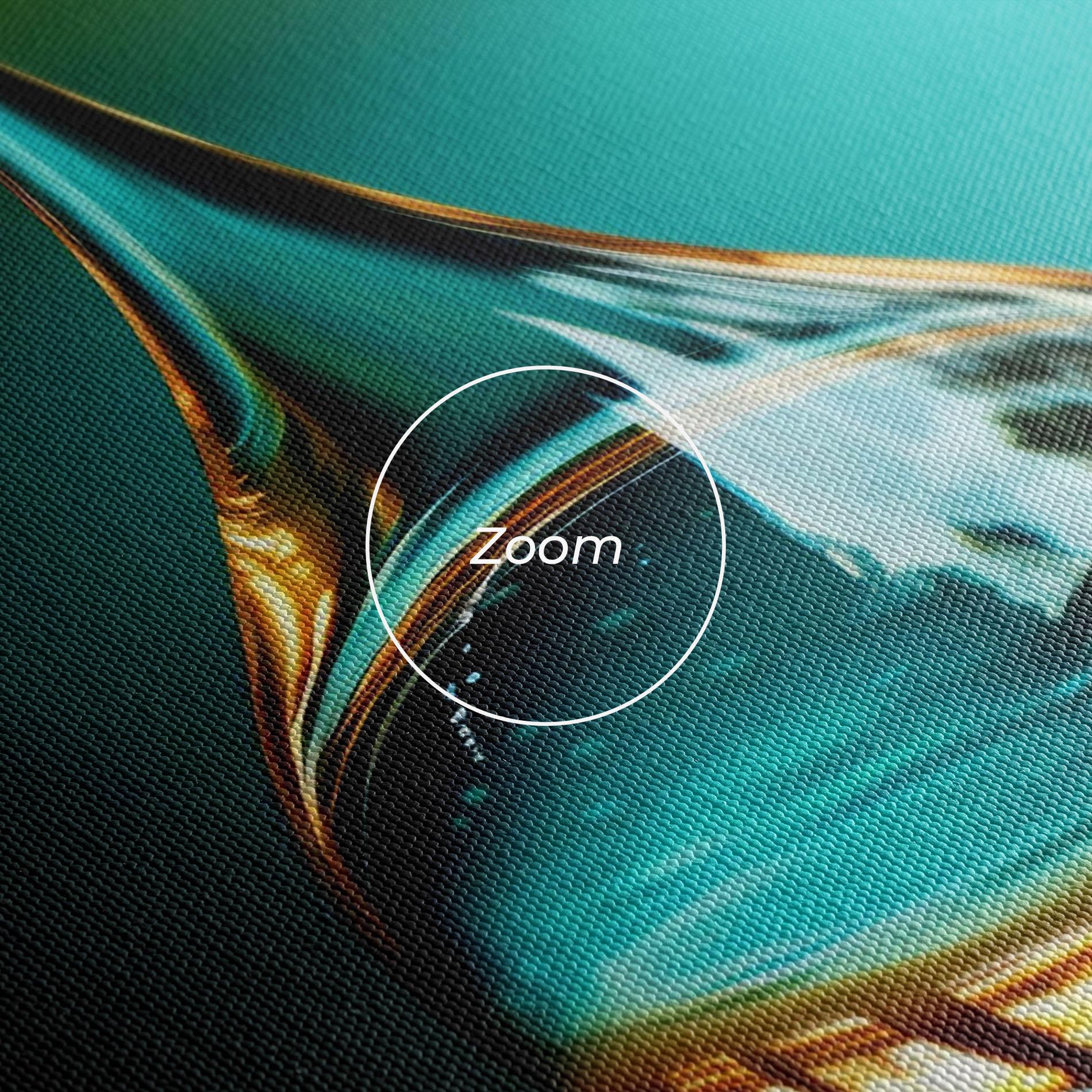 Vászonkép Big Green Drop mockup 3