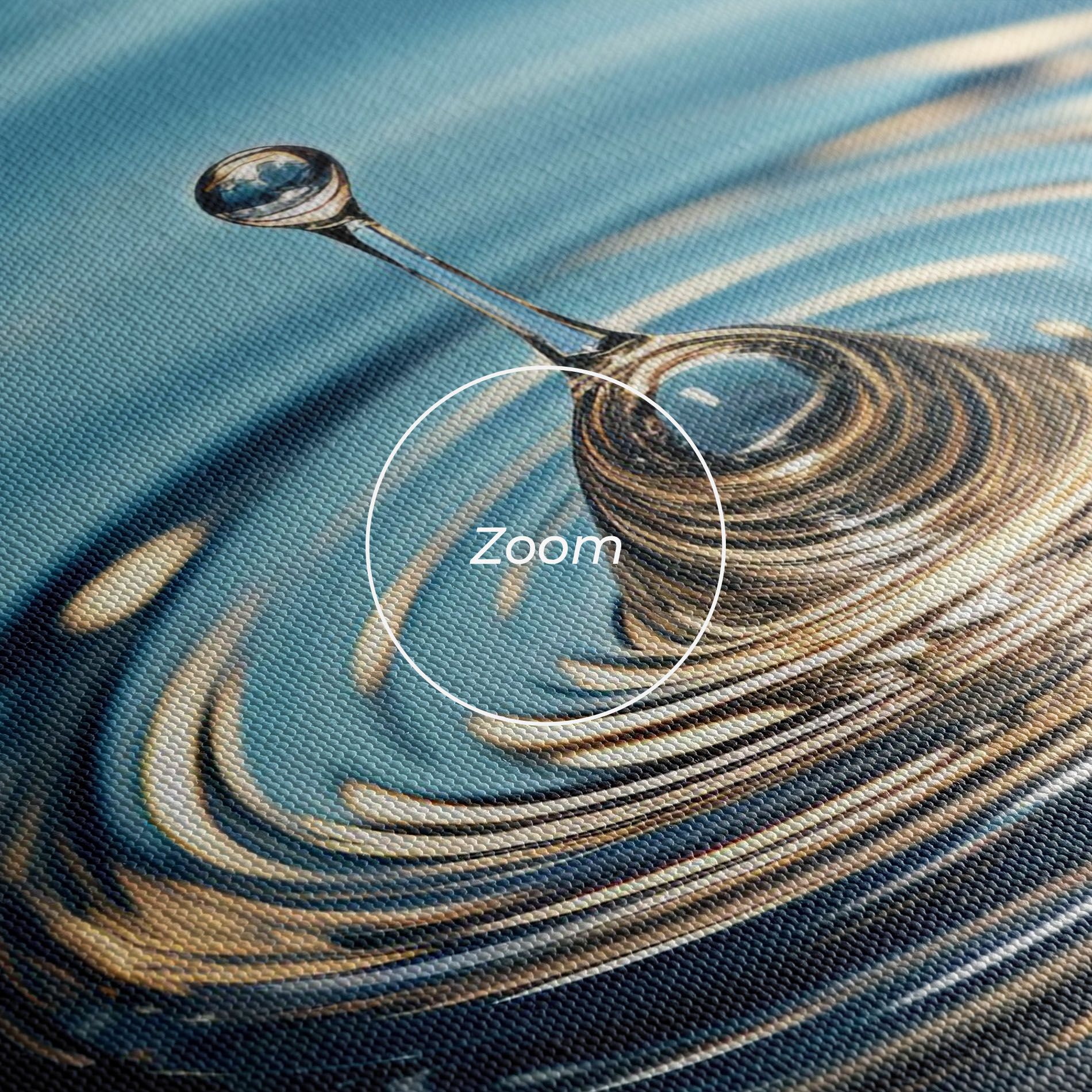Cream Water Drop mockup 3
