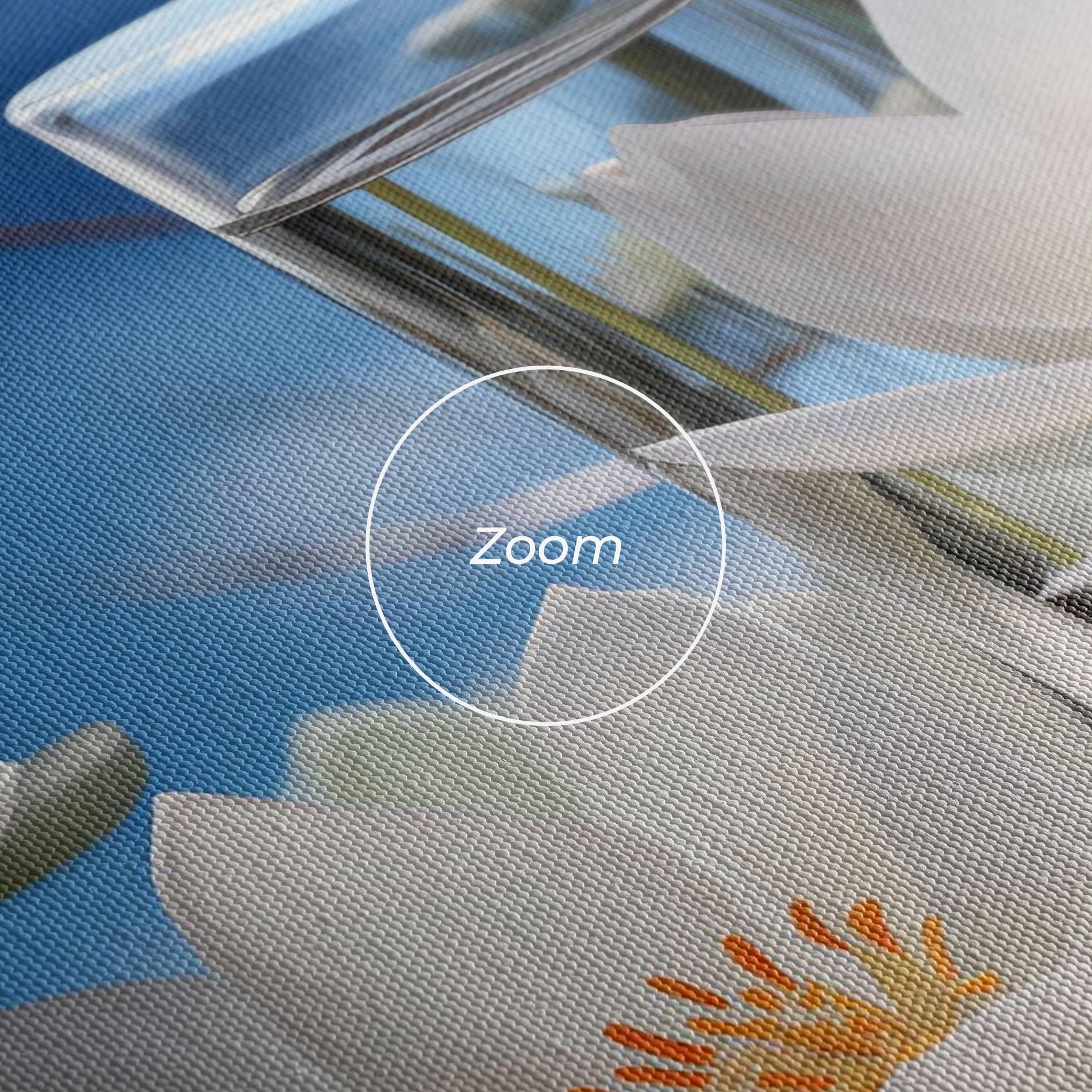 Vászonkép Flower Water Glass mockup 3