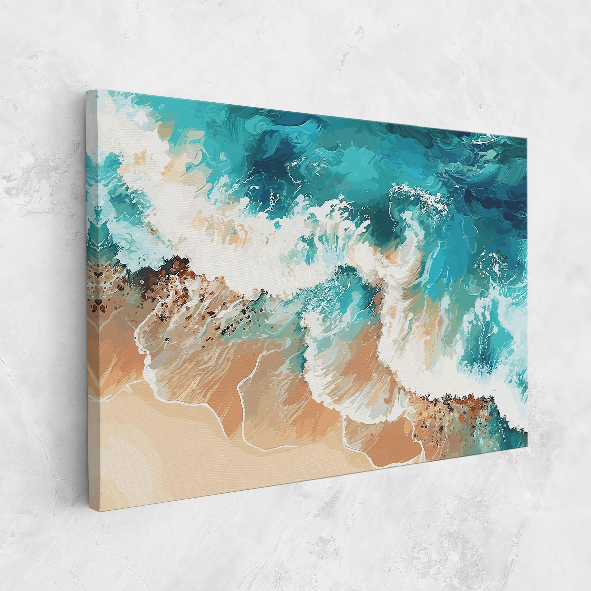 Vászonkép Artistic Waves mockup 1