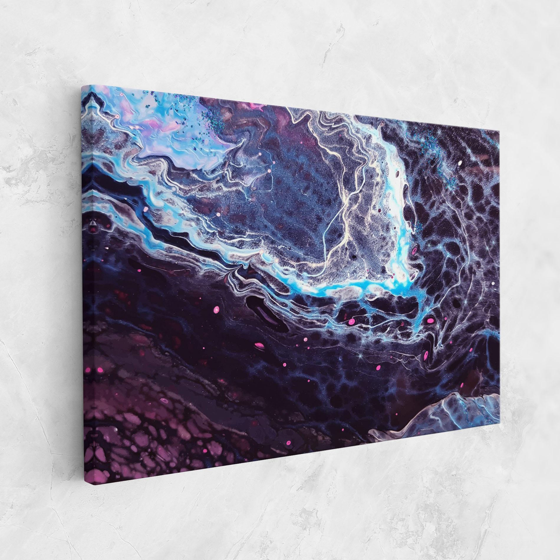 Vászonkép Purple Blue Water mockup 1
