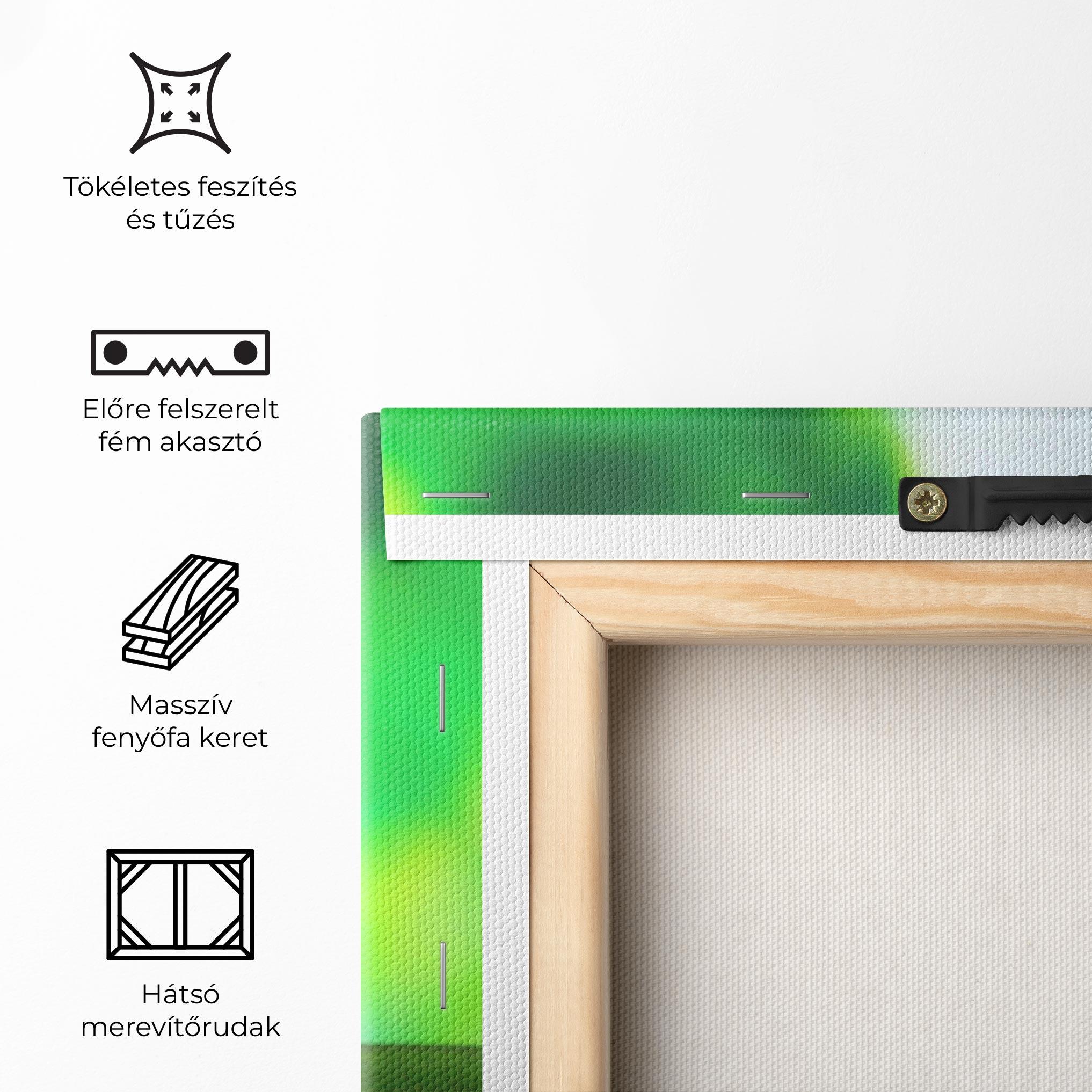 Vászonkép Bamboo Fountain mockup 5