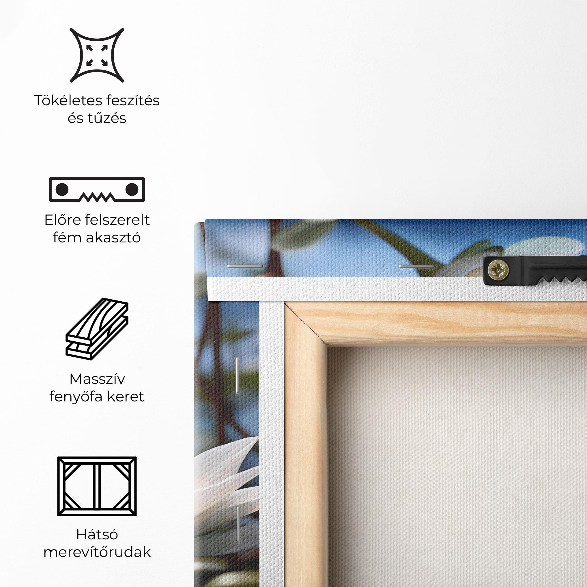 Vászonkép Flower Water Glass mockup 5