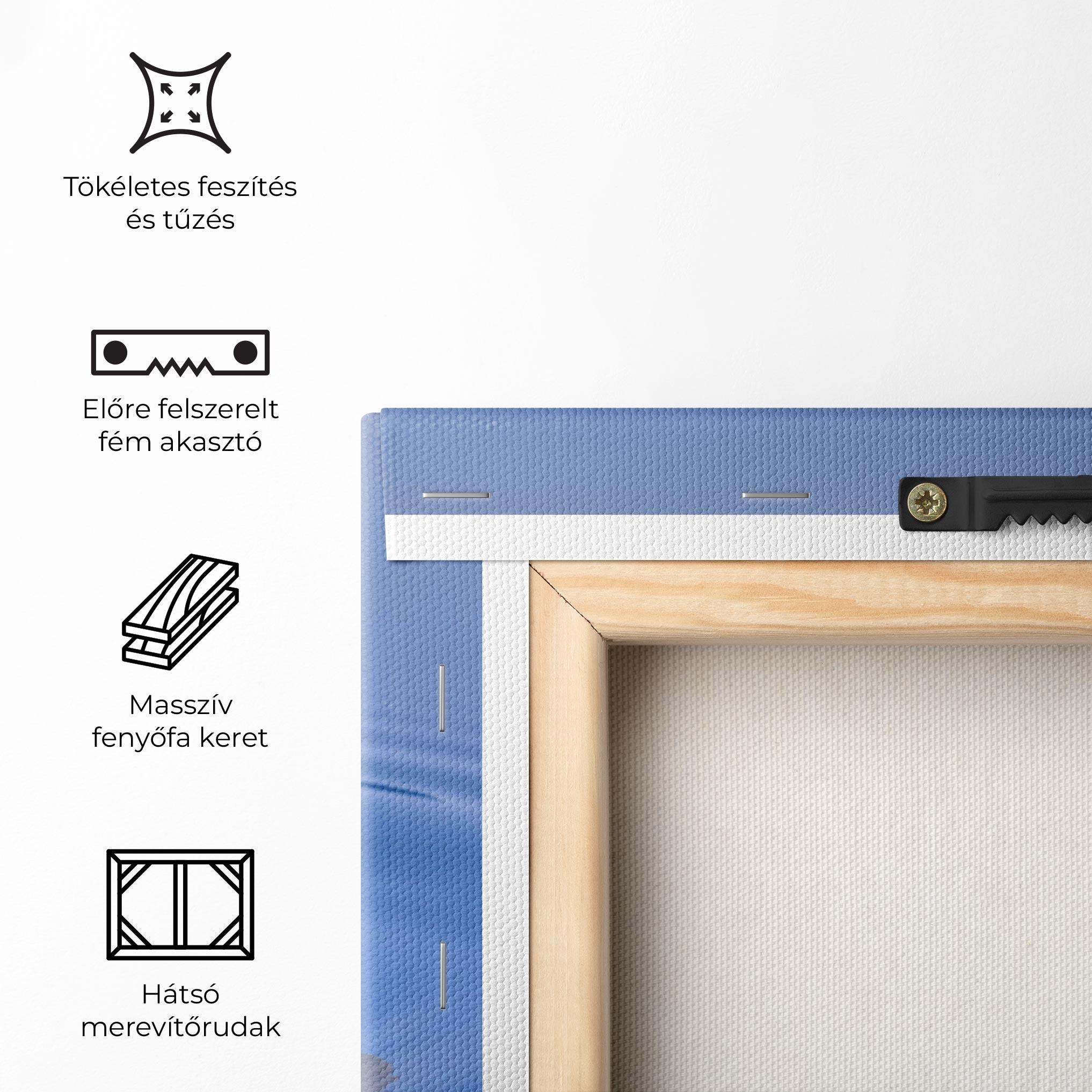 Vászonkép Frozen Drops mockup 5