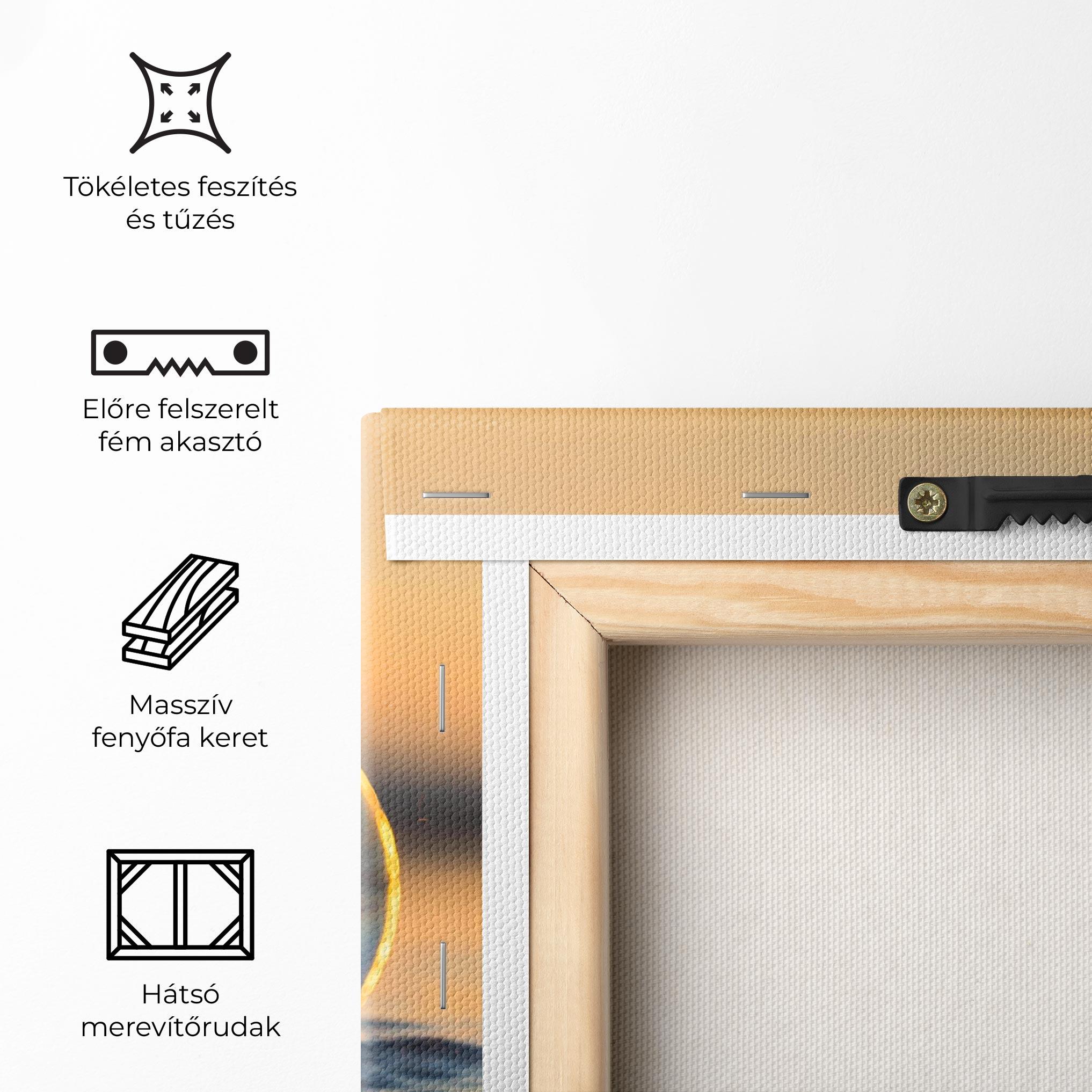 Vászonkép Water Bubble Reflecting mockup 5