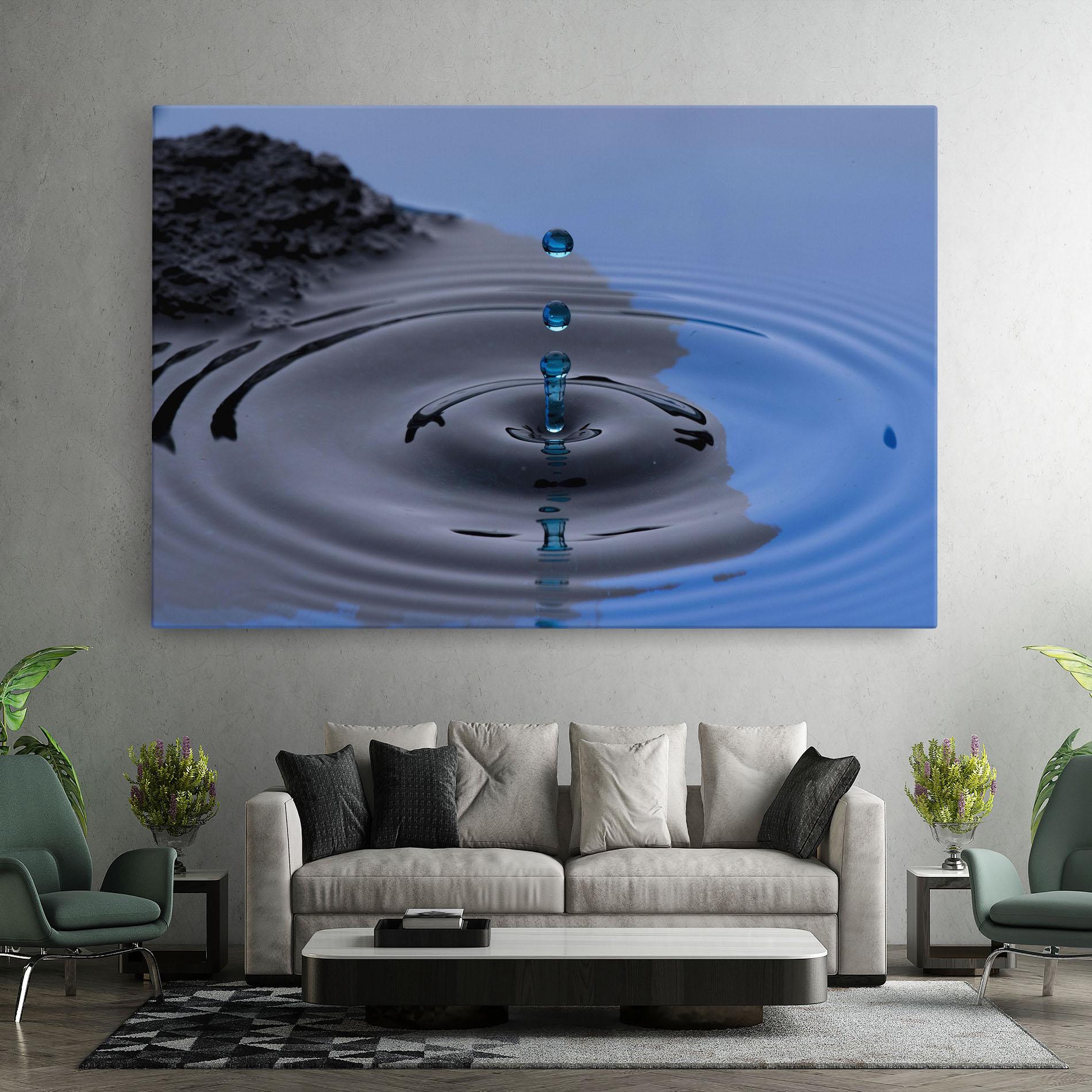 Vászonkép Frozen Drops mockup 7