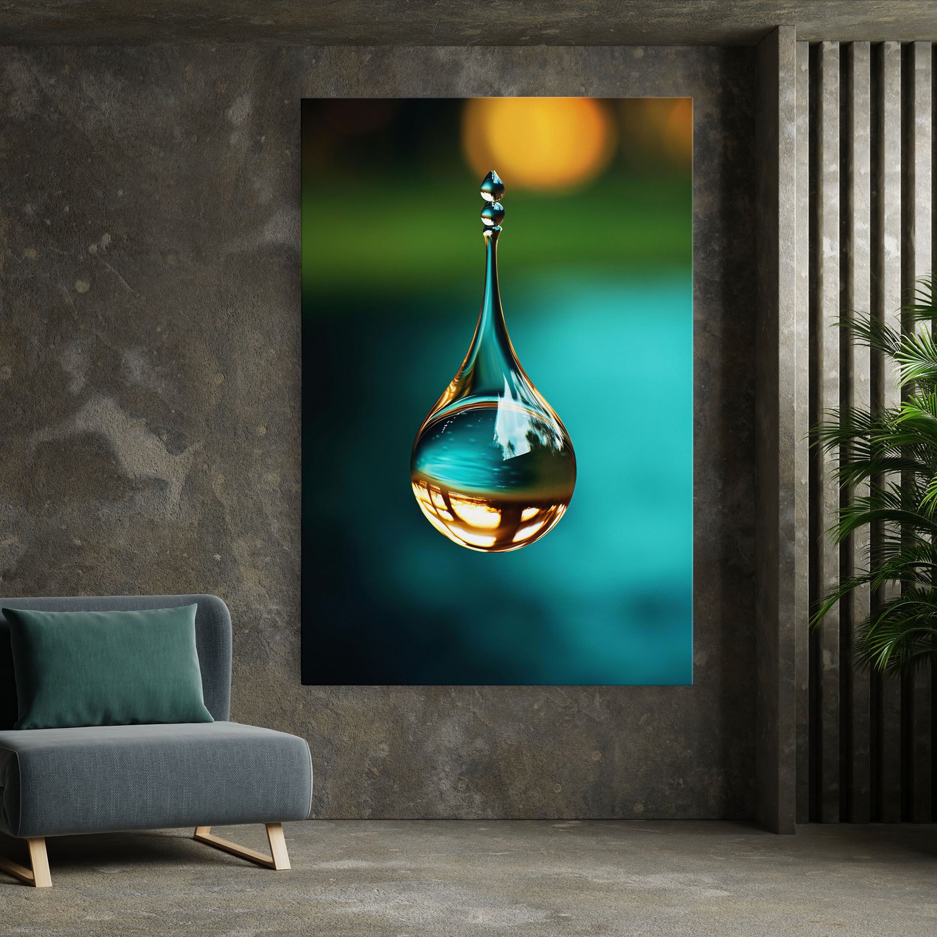 Big Green Drop mockup 7