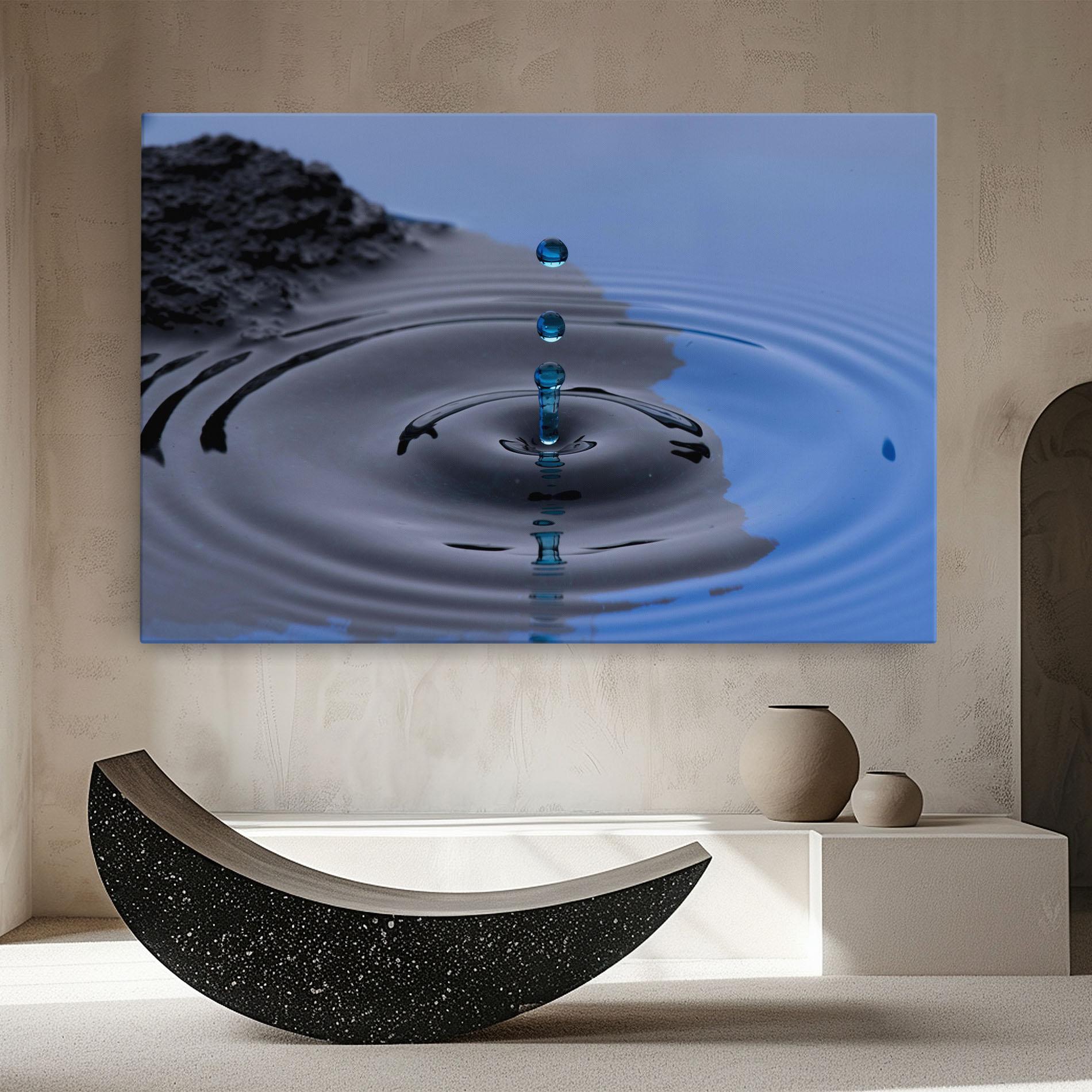 Vászonkép Frozen Drops mockup 8