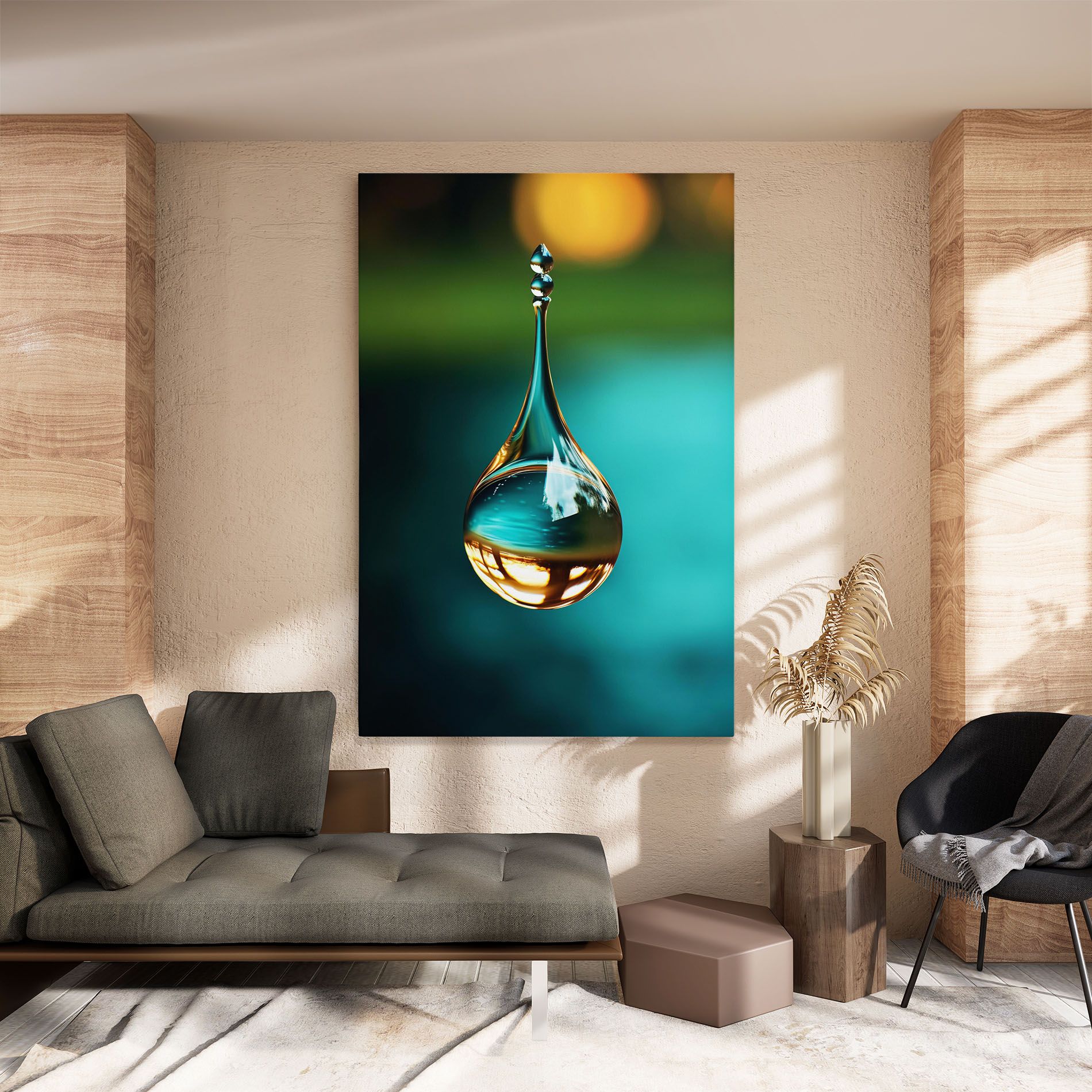 Big Green Drop mockup 8