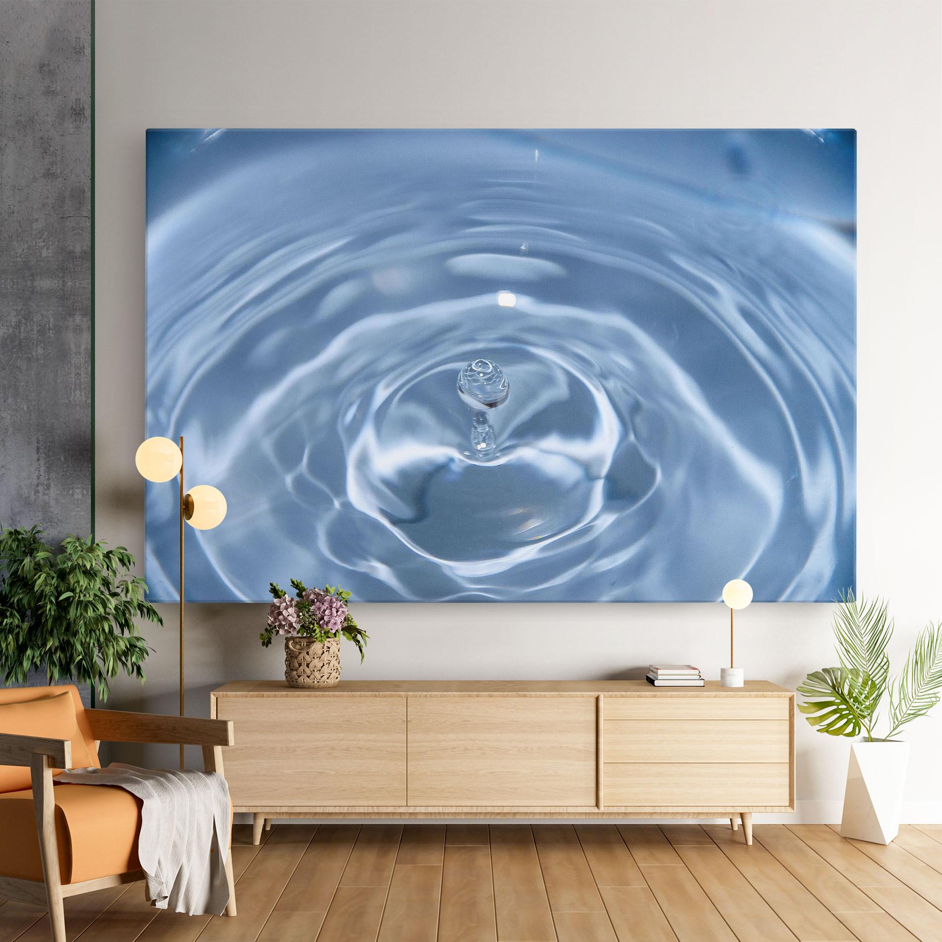 Vászonkép Clean Water mockup 9