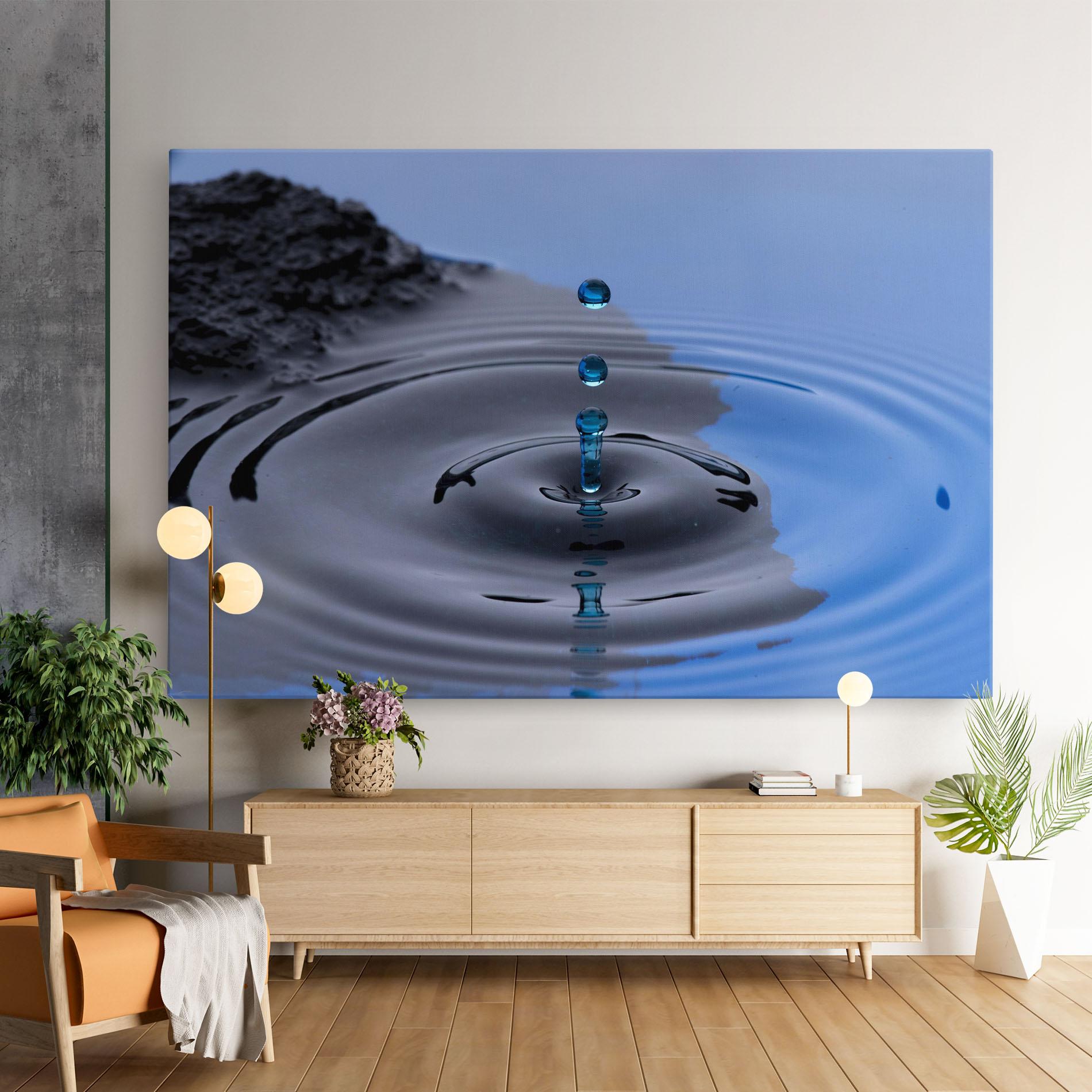 Vászonkép Frozen Drops mockup 9