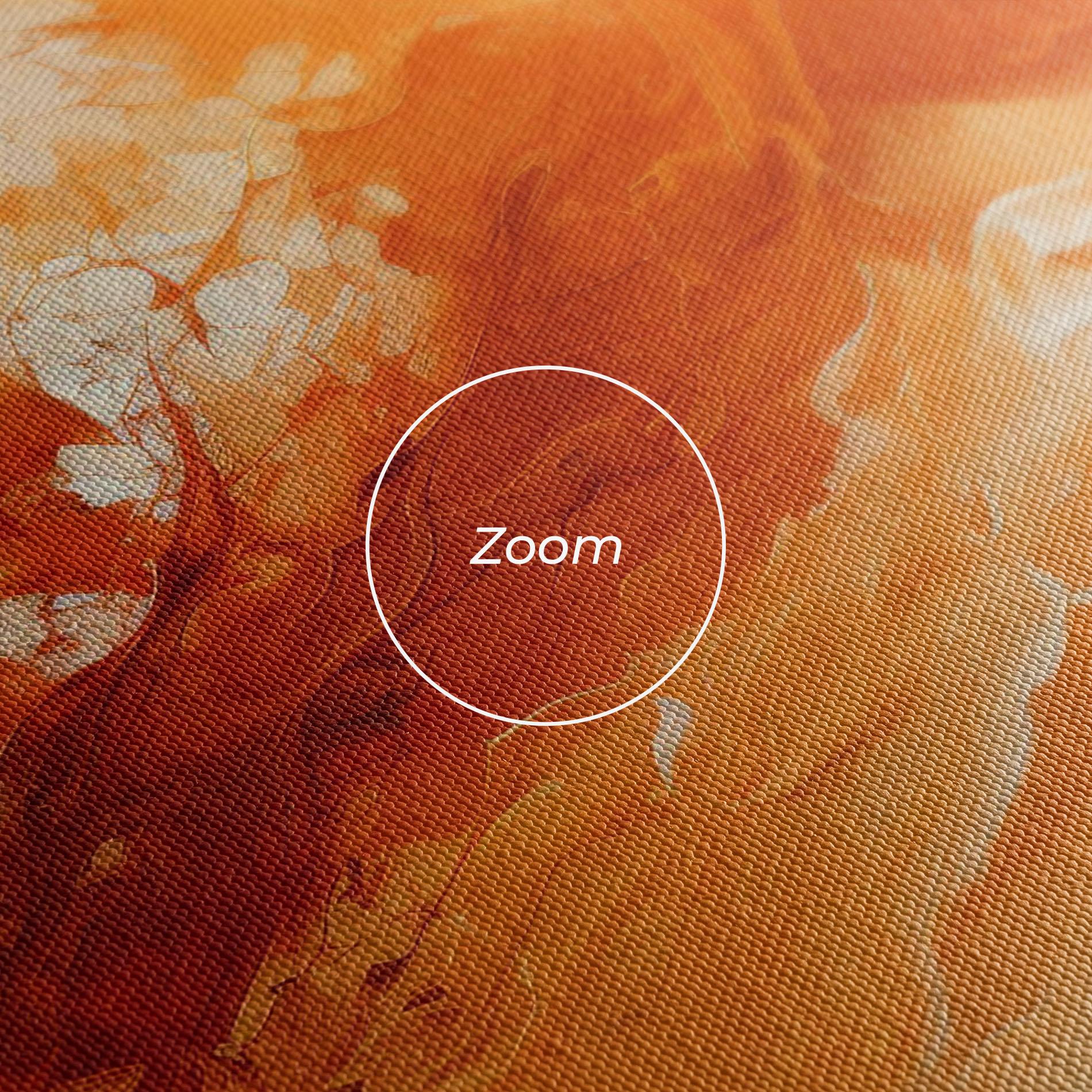 Vászonkép Abstract Fire Painting mockup 3