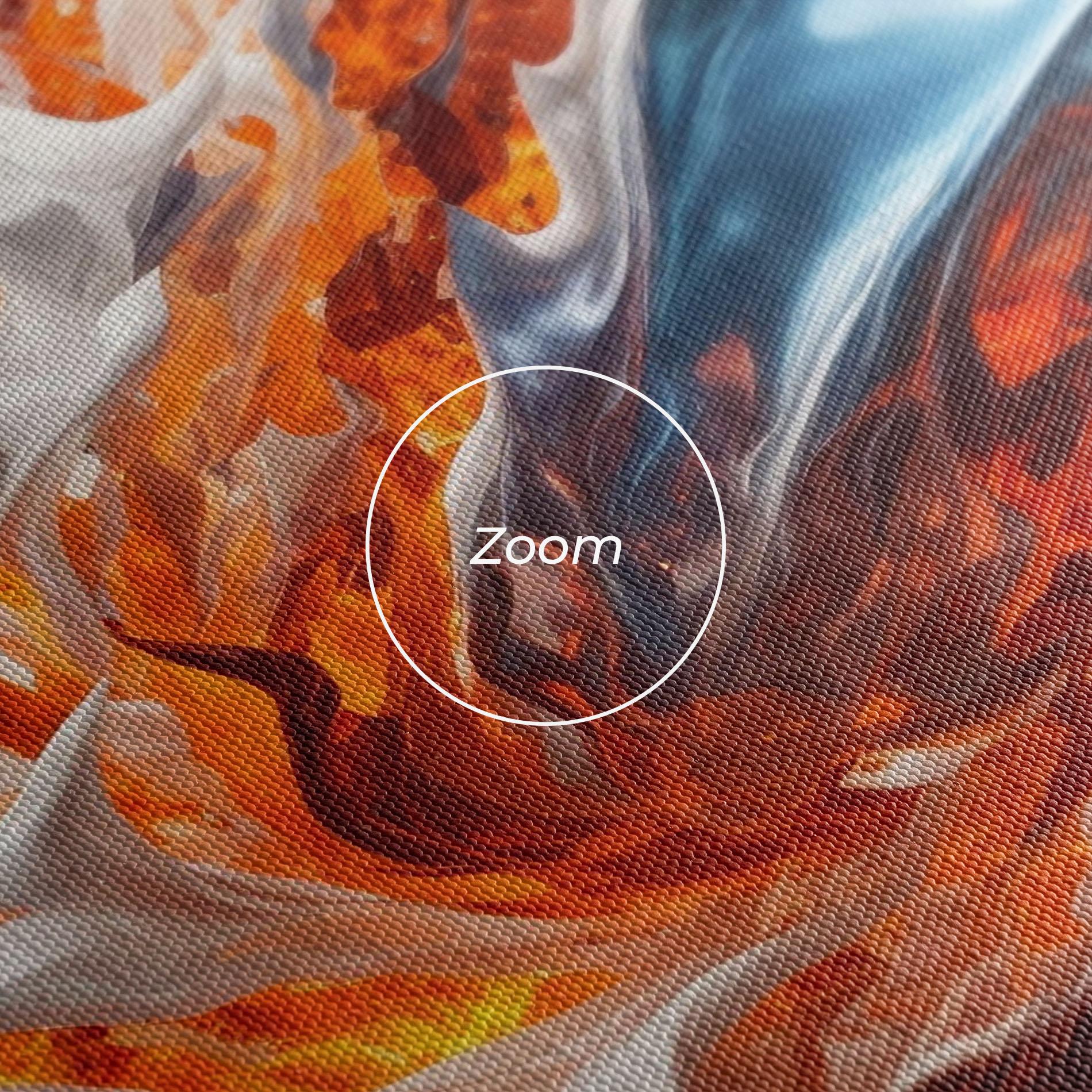 Vászonkép Flame Rase mockup 3