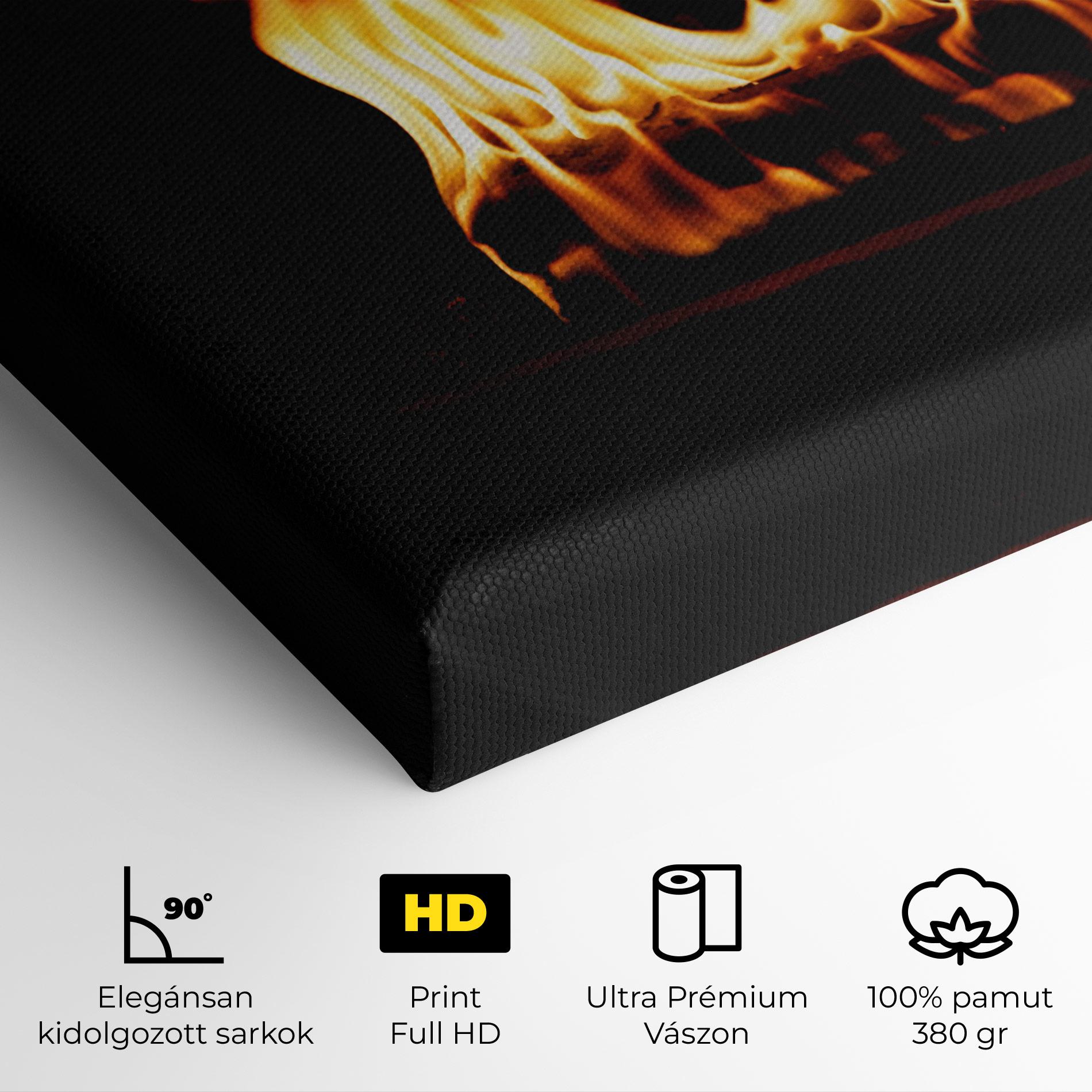 Vászonkép Calm Fire mockup 4