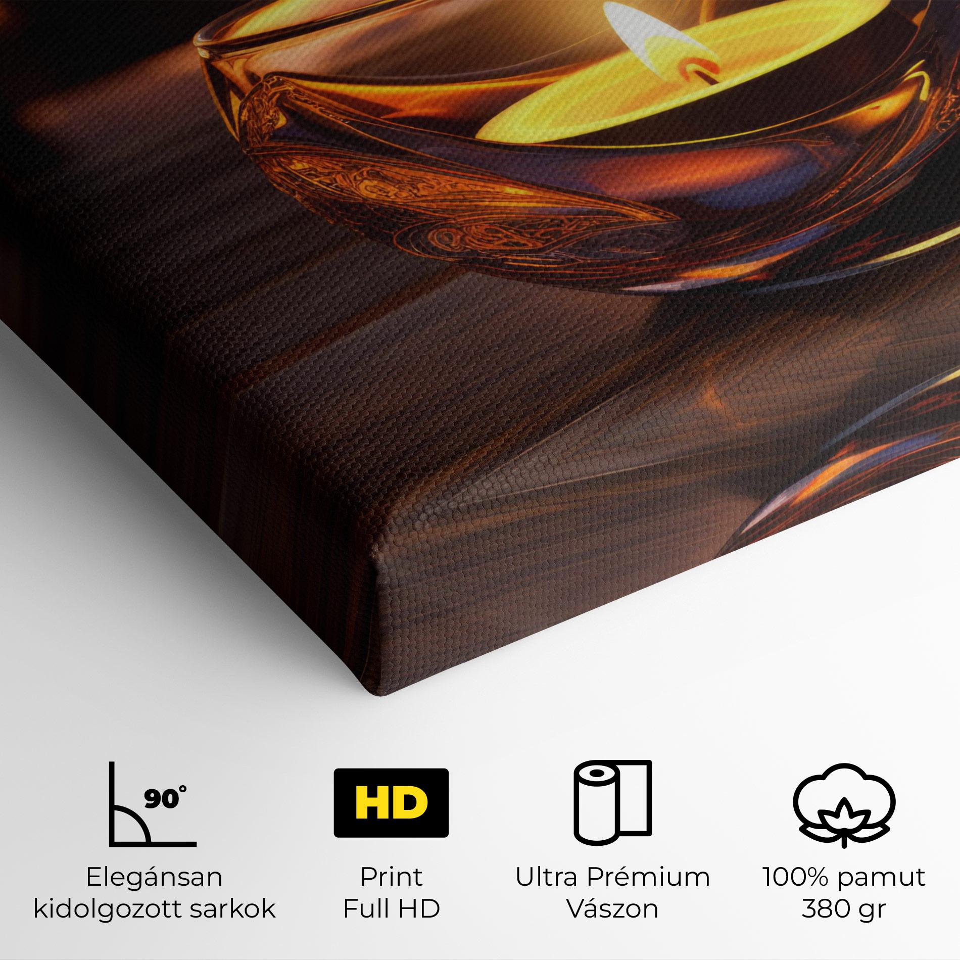 Vászonkép Fire Bowl mockup 4