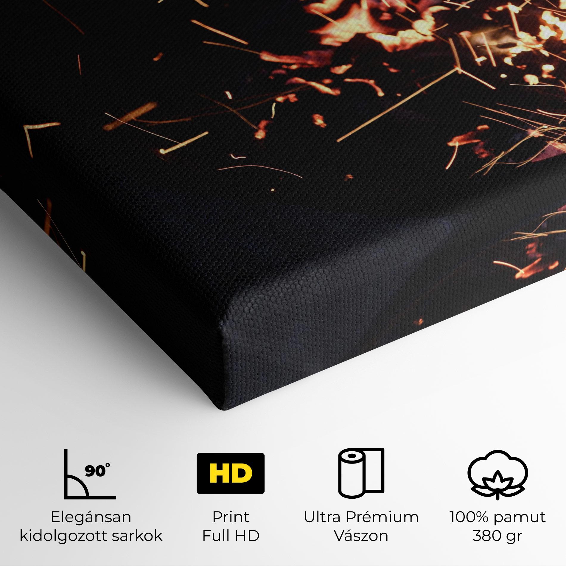 Vászonkép Fire Little Lights mockup 4