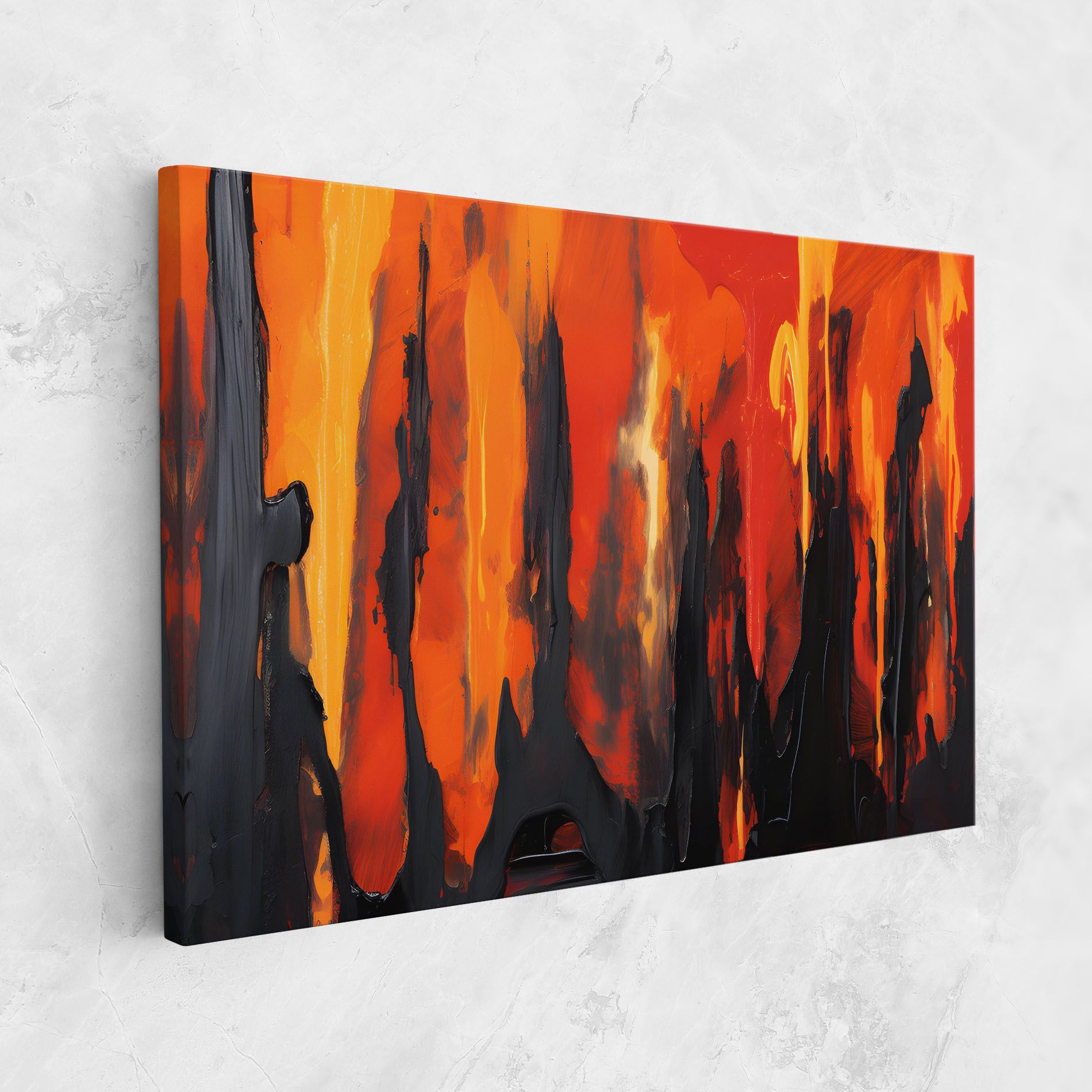 Abstract Fire Art mockup 1