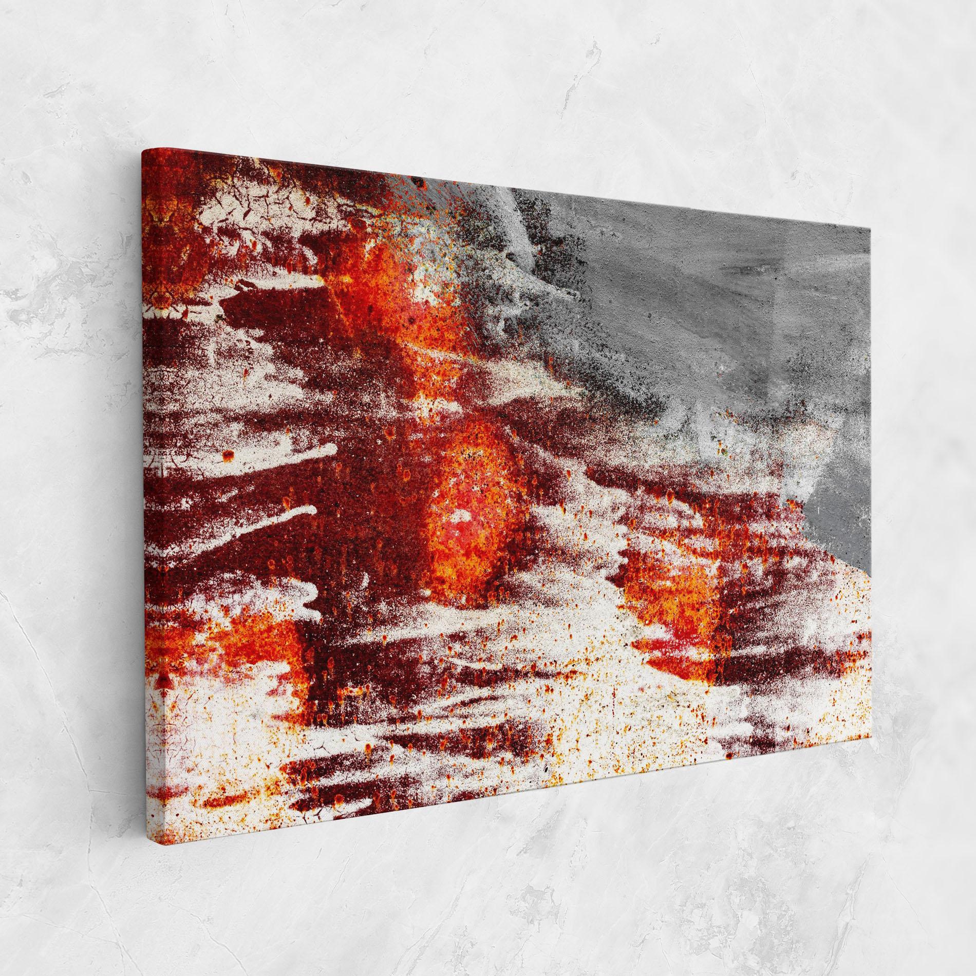 Vászonkép Burning Sign mockup 1