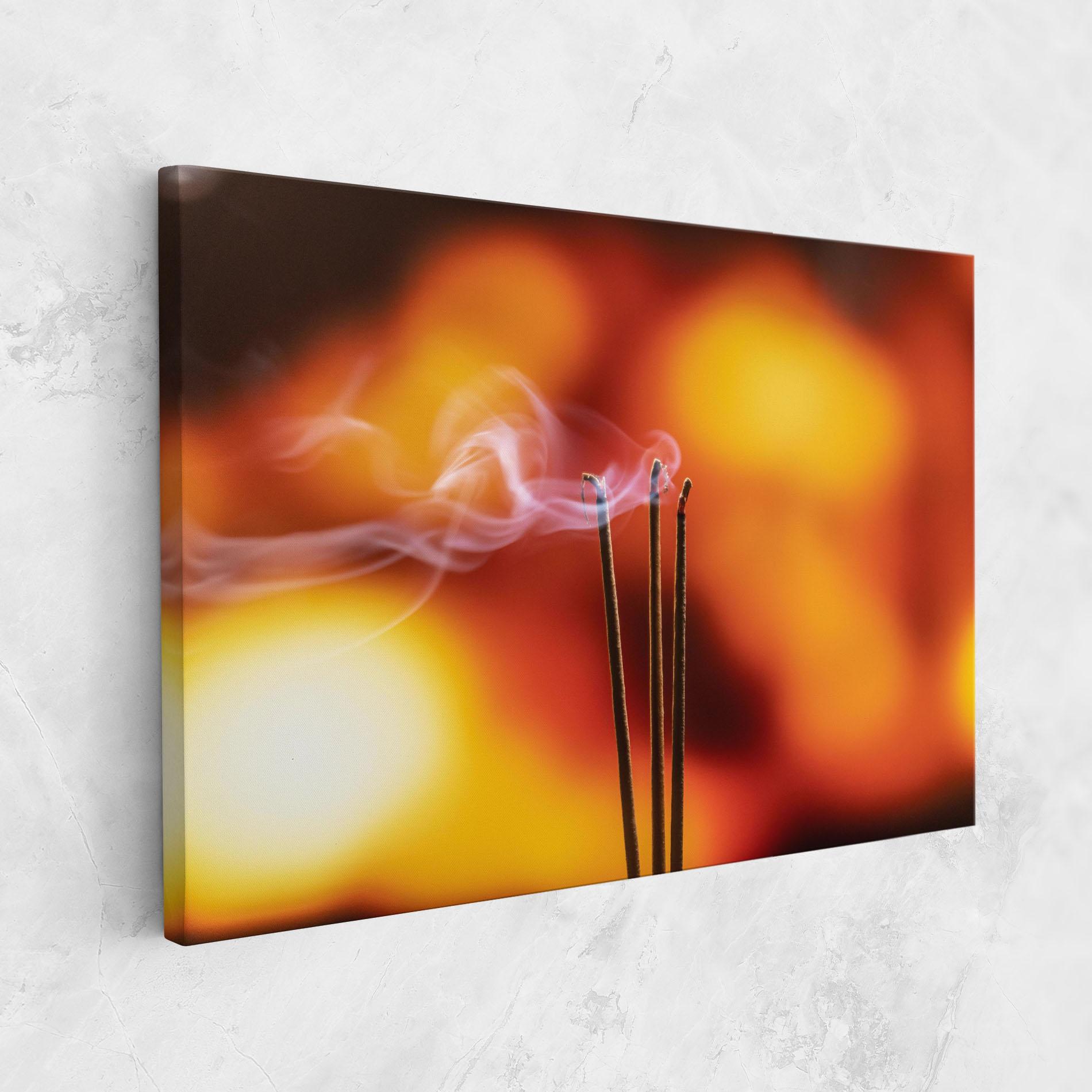 Vászonkép Sticks Burning mockup 1