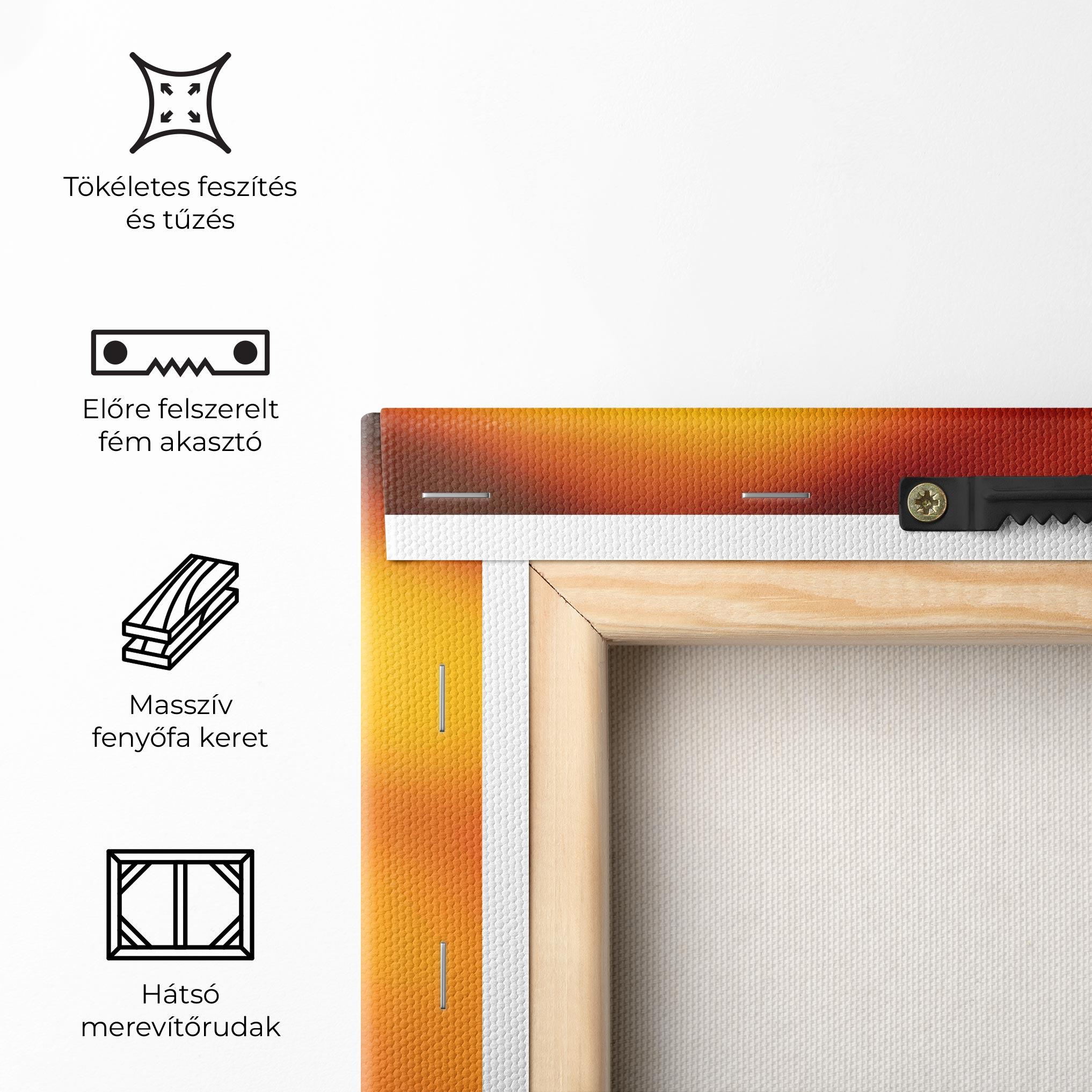 Vászonkép Sticks Burning mockup 5