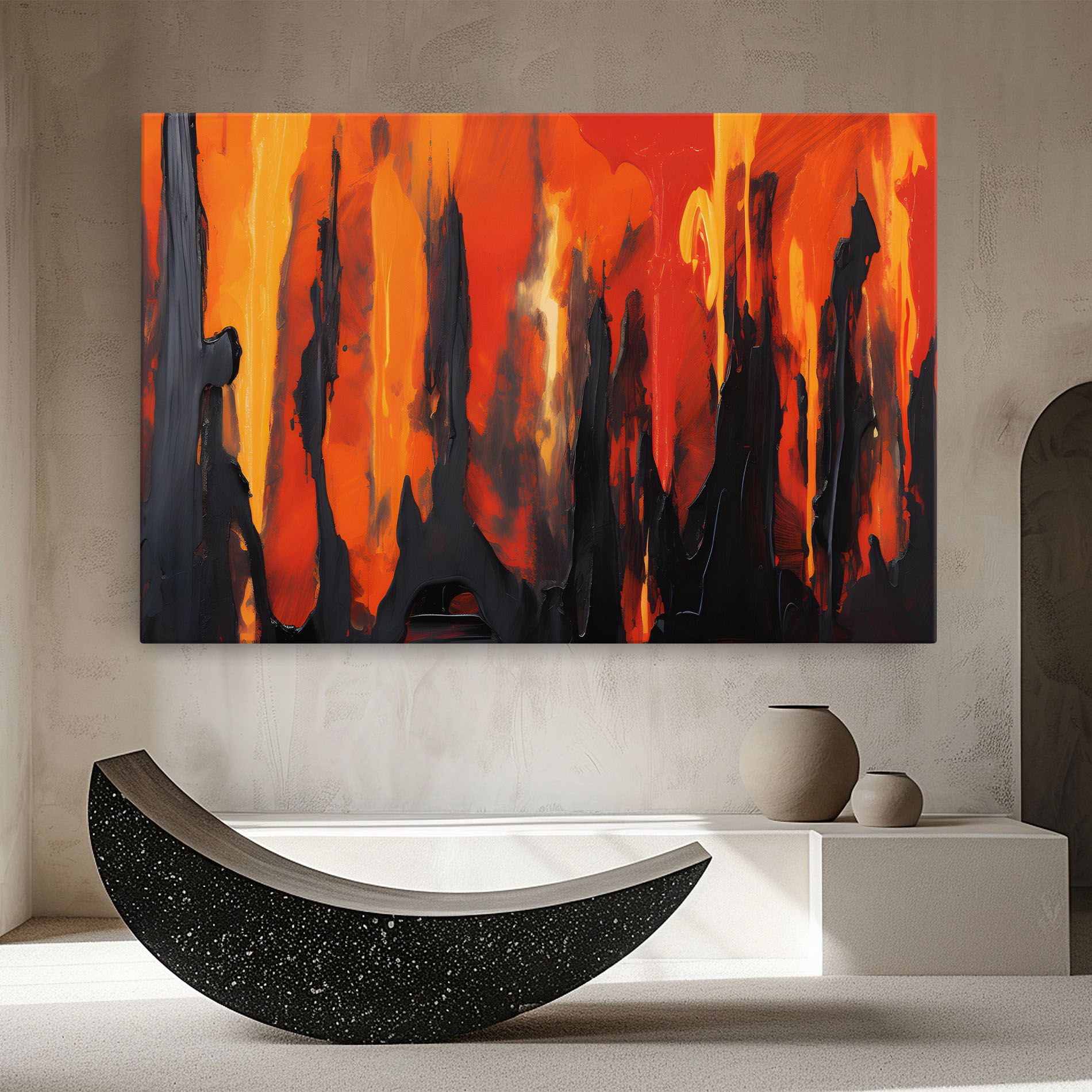 Abstract Fire Art mockup 8