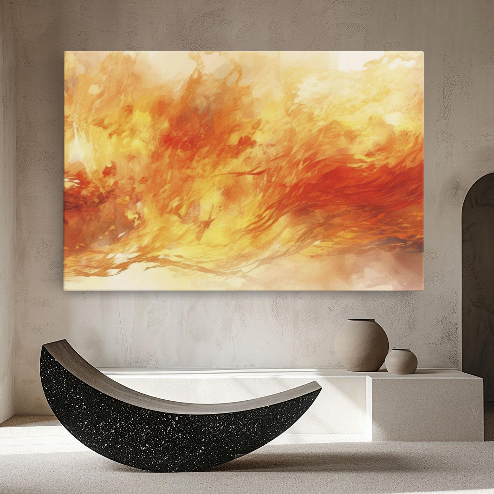 Vászonkép Burning Sparkle mockup 8