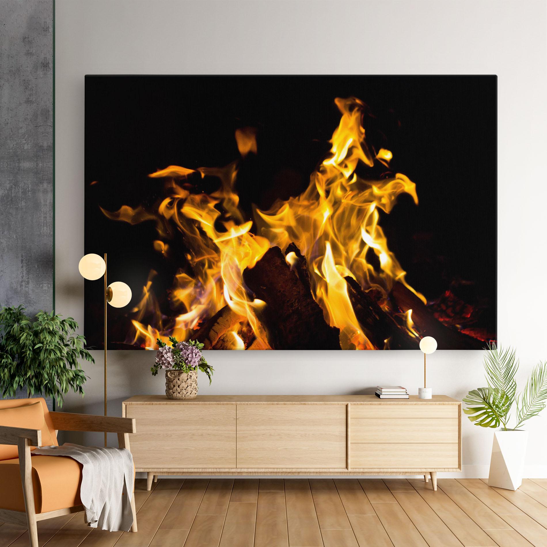 Vászonkép Fire Dance mockup 9