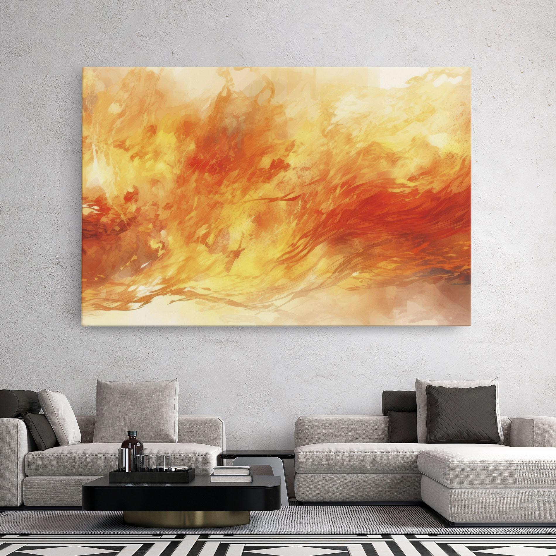 Vászonkép Burning Sparkle mockup 2