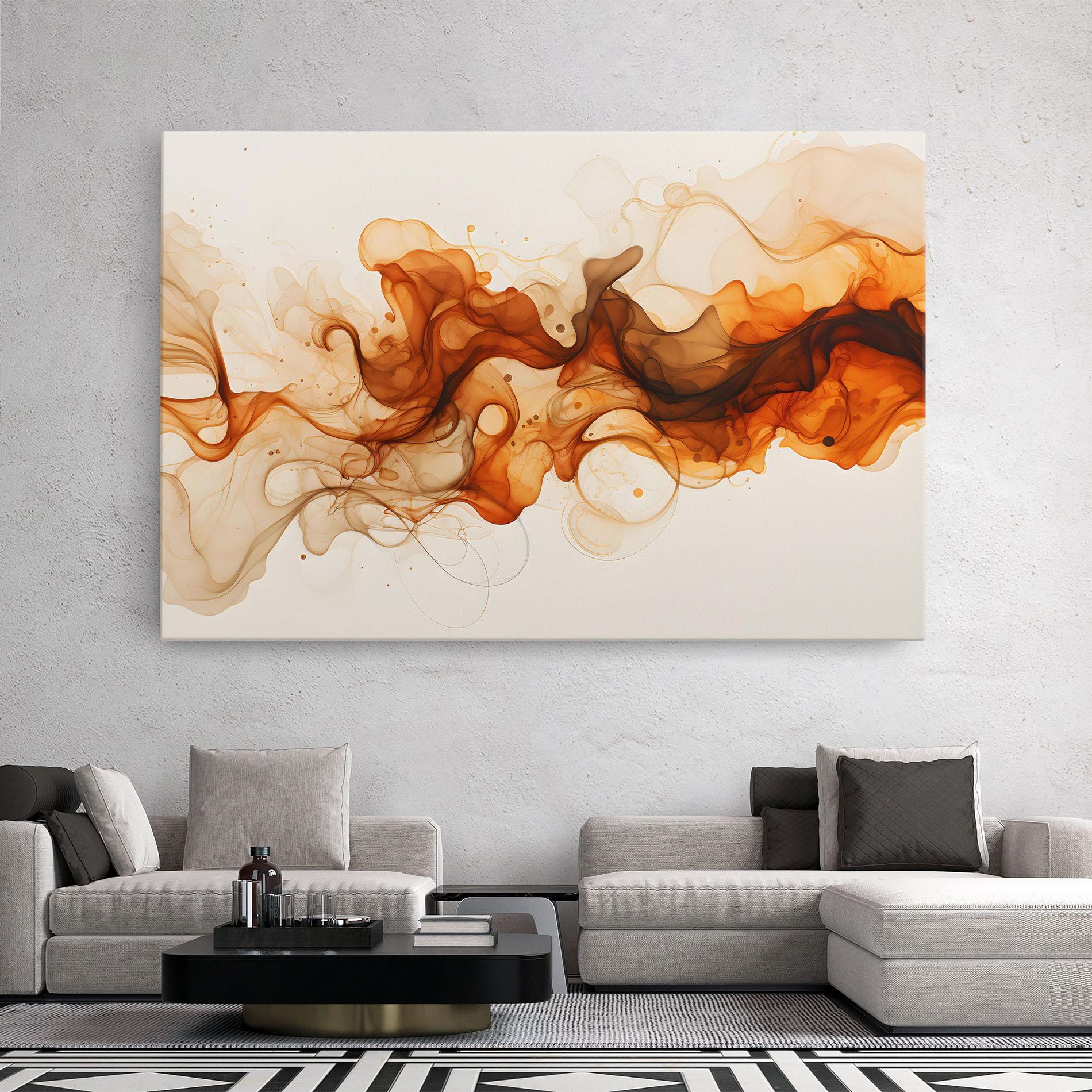 Vászonkép Fire Aroma mockup 2