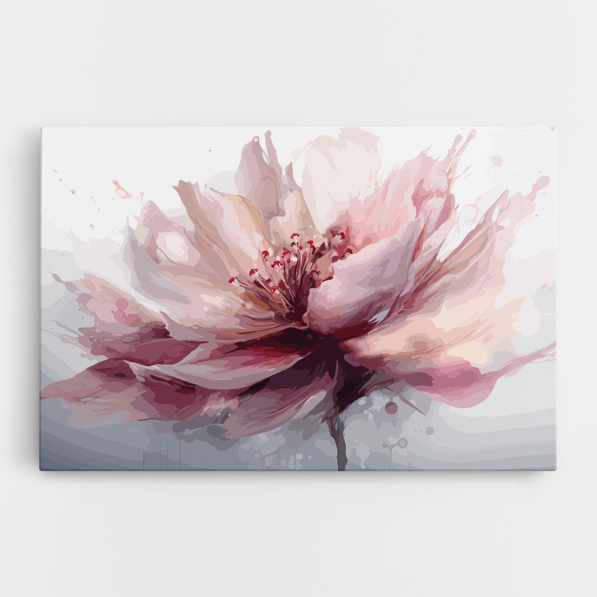 Vászonkép Meditation Flower mockup 0