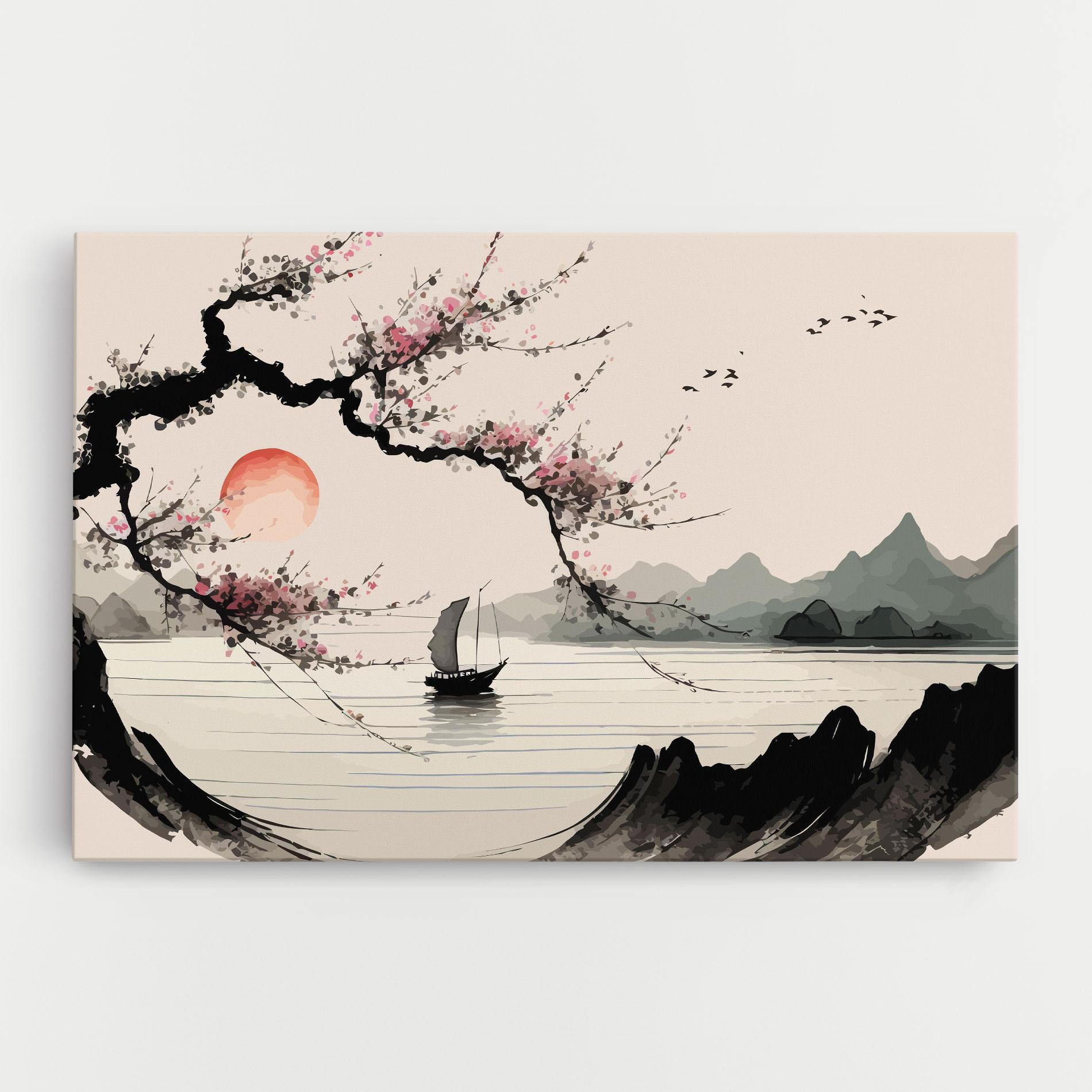 Vászonkép Relaxing Nature mockup 0