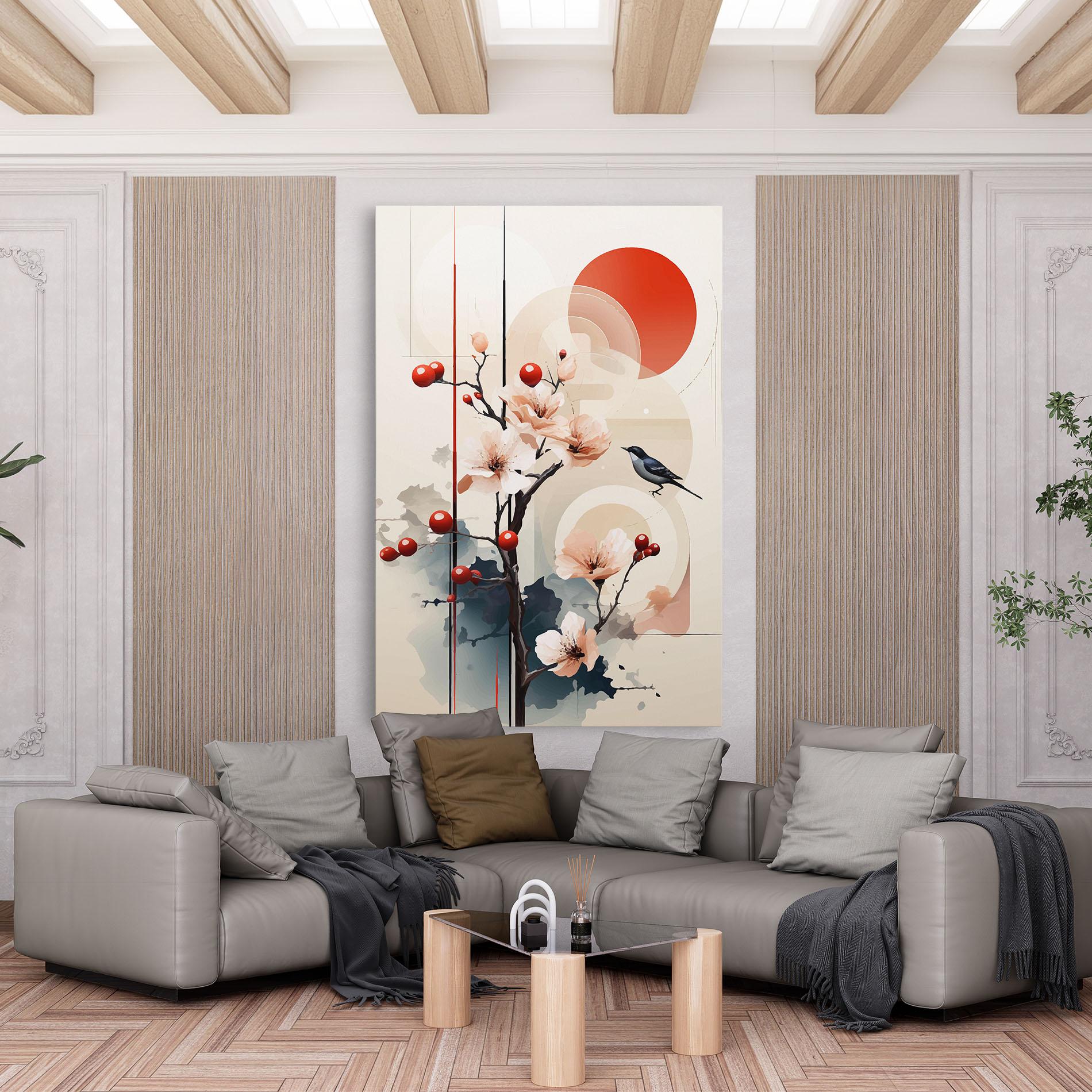 Vászonkép Cream Nature mockup 6