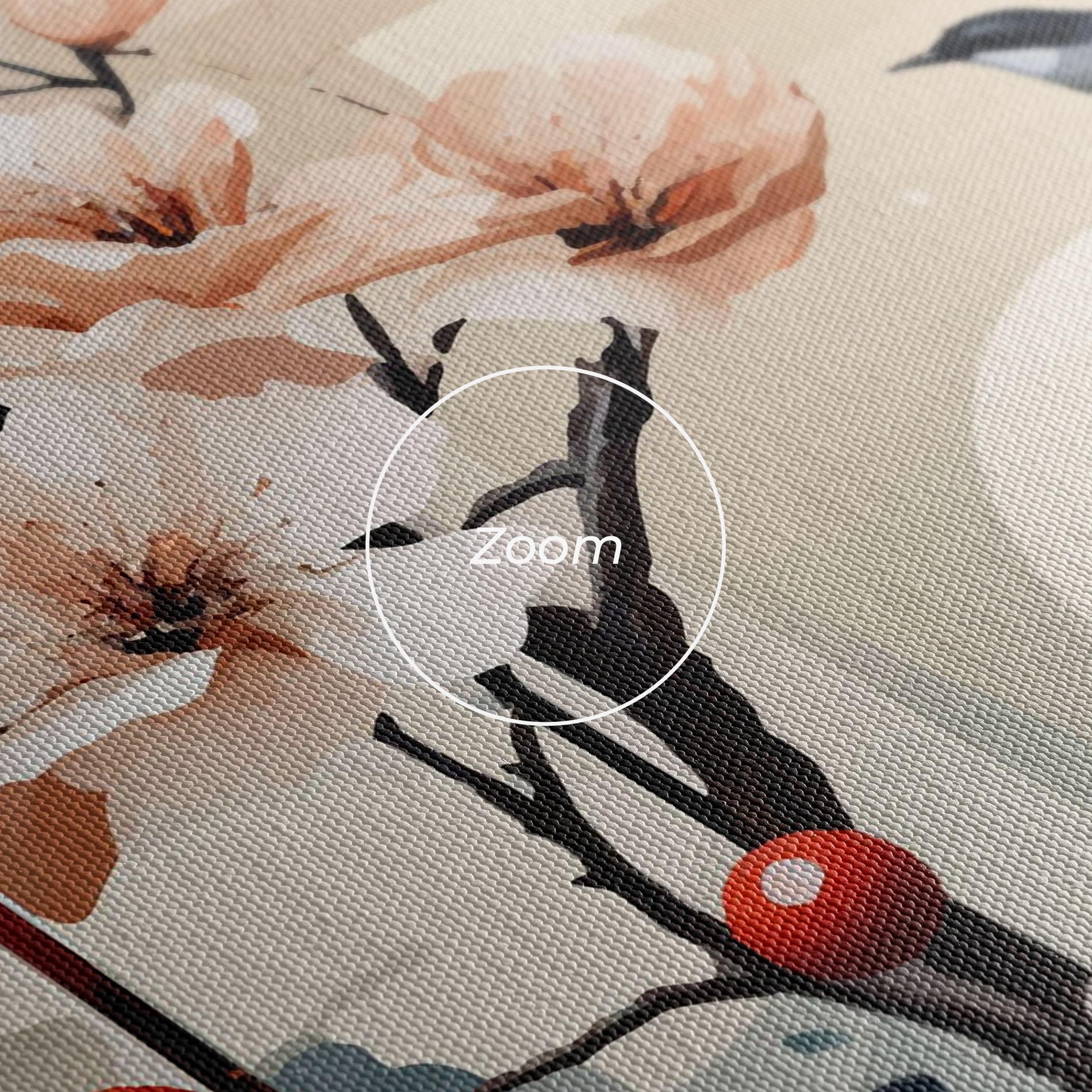 Vászonkép Cream Nature mockup 3