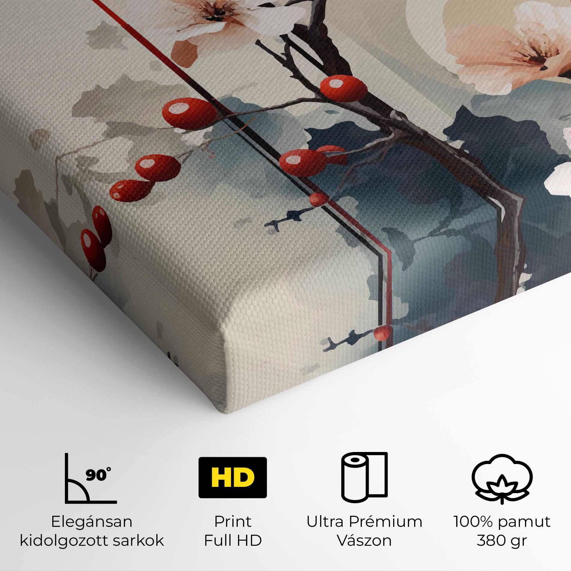 Vászonkép Cream Nature mockup 4