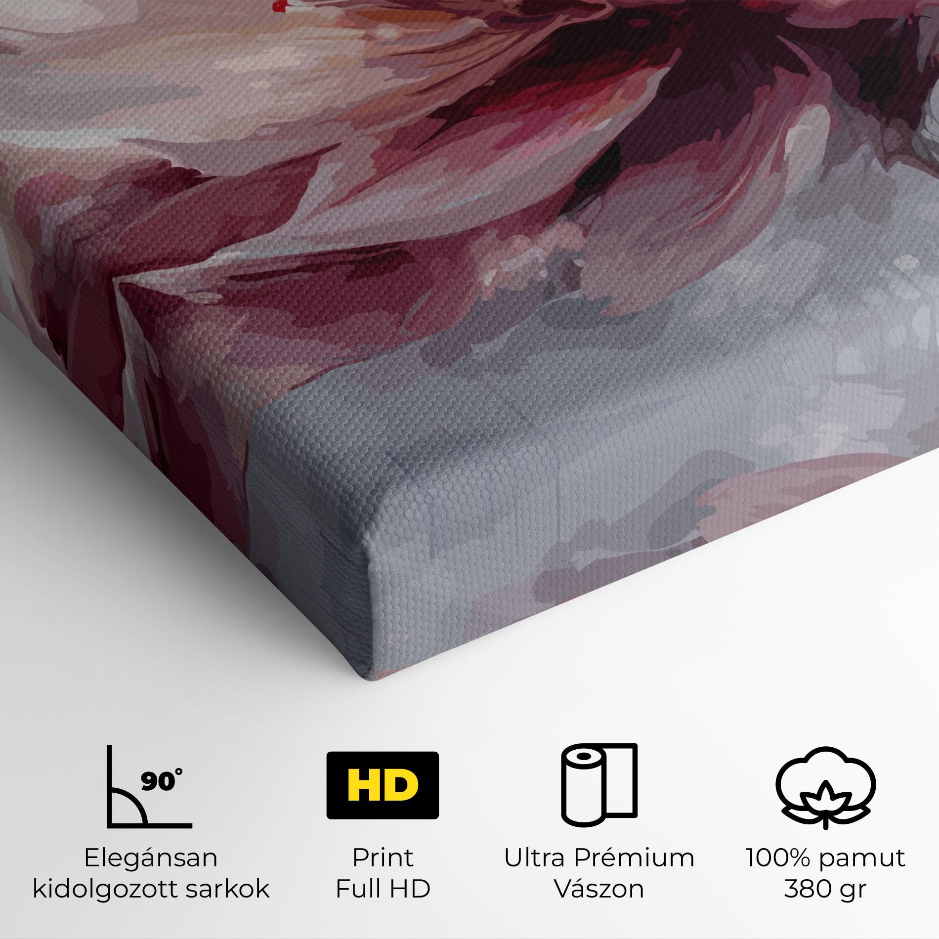 Vászonkép Meditation Flower mockup 4