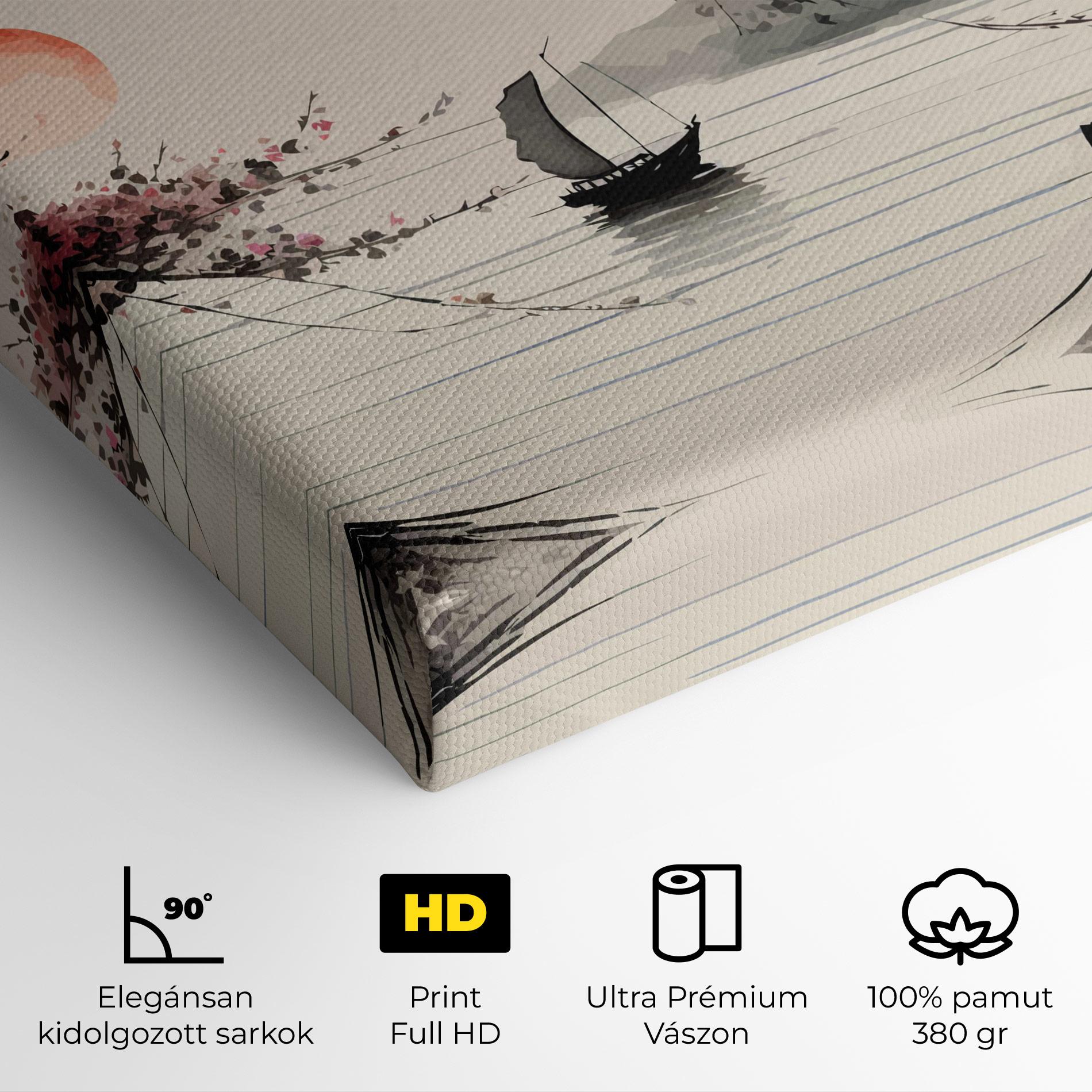 Vászonkép Relaxing Nature mockup 4