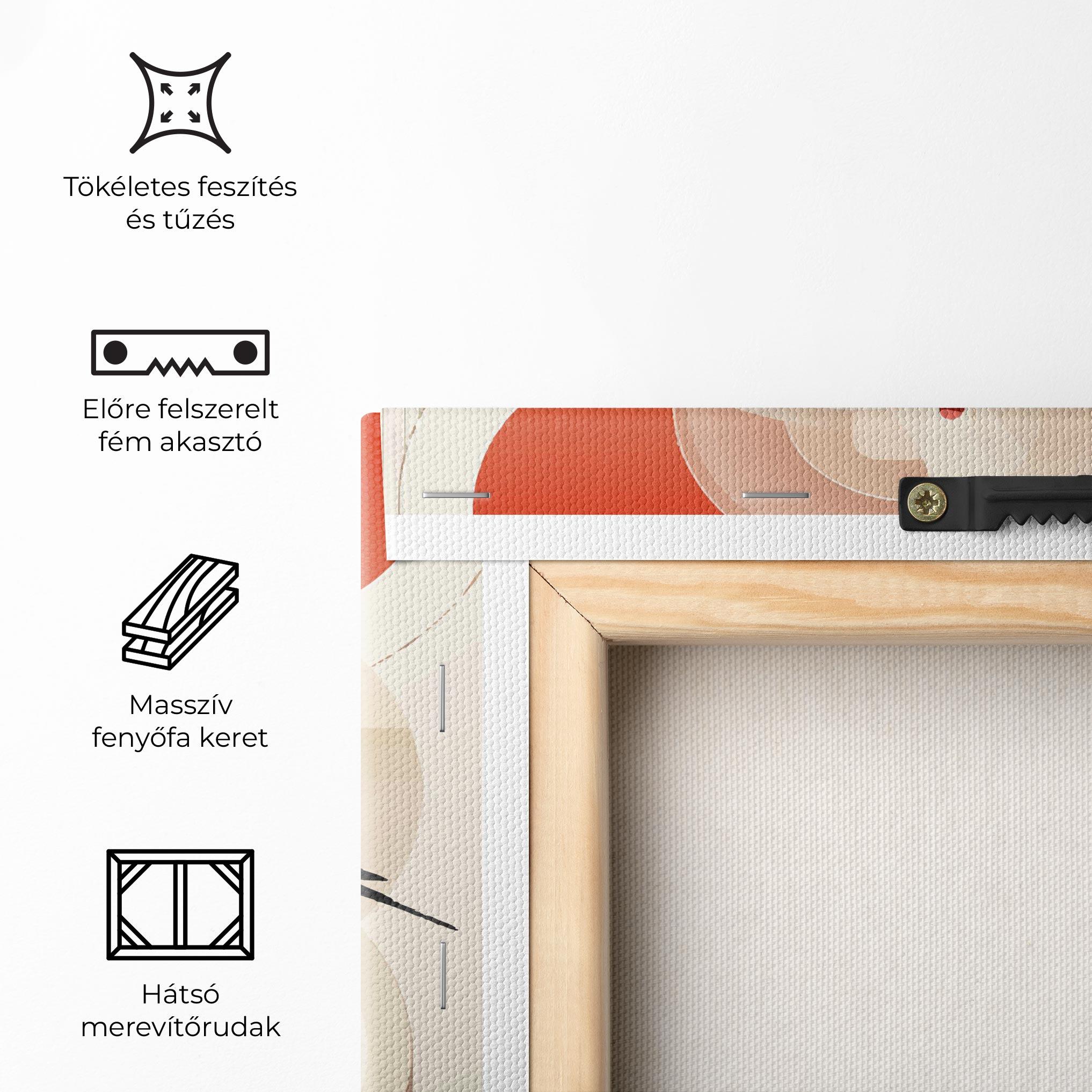 Vászonkép Cream Nature mockup 5