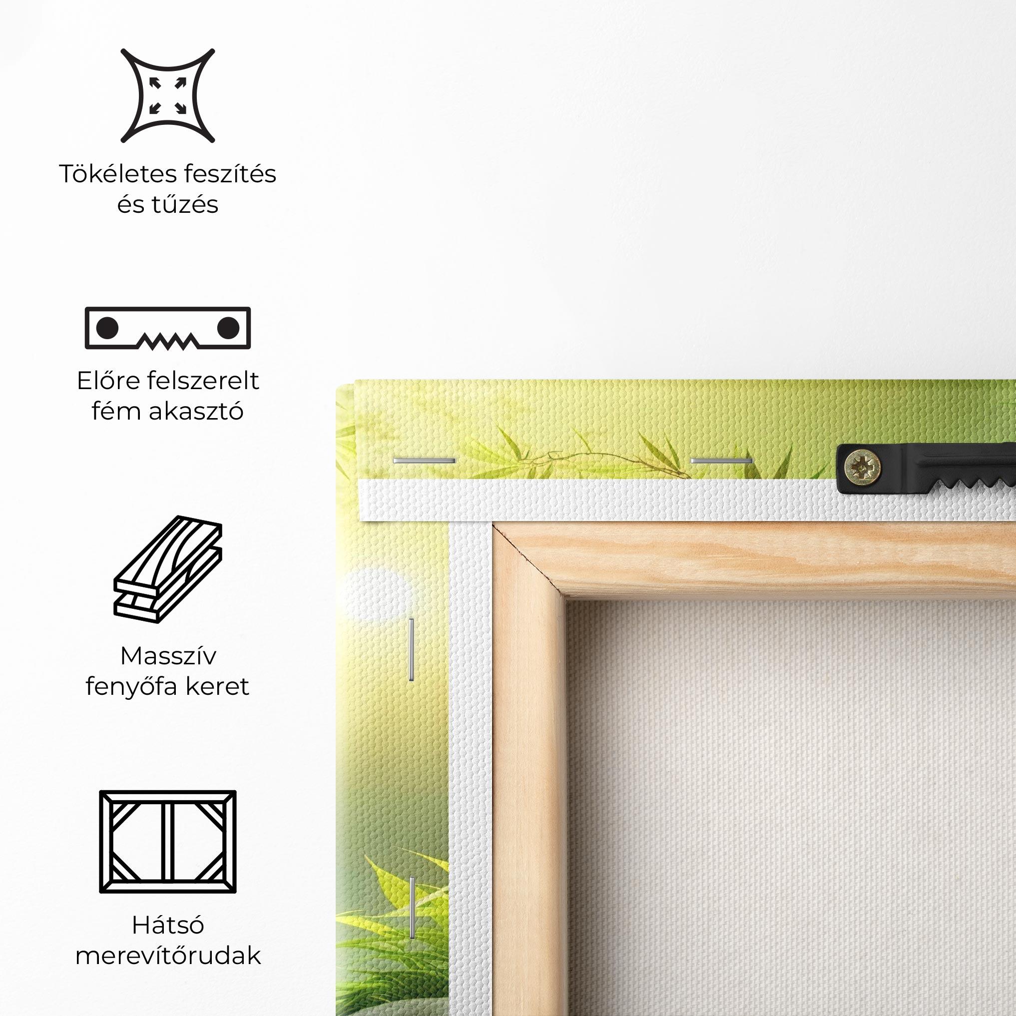 Vászonkép Relaxing Spa Nature mockup 5